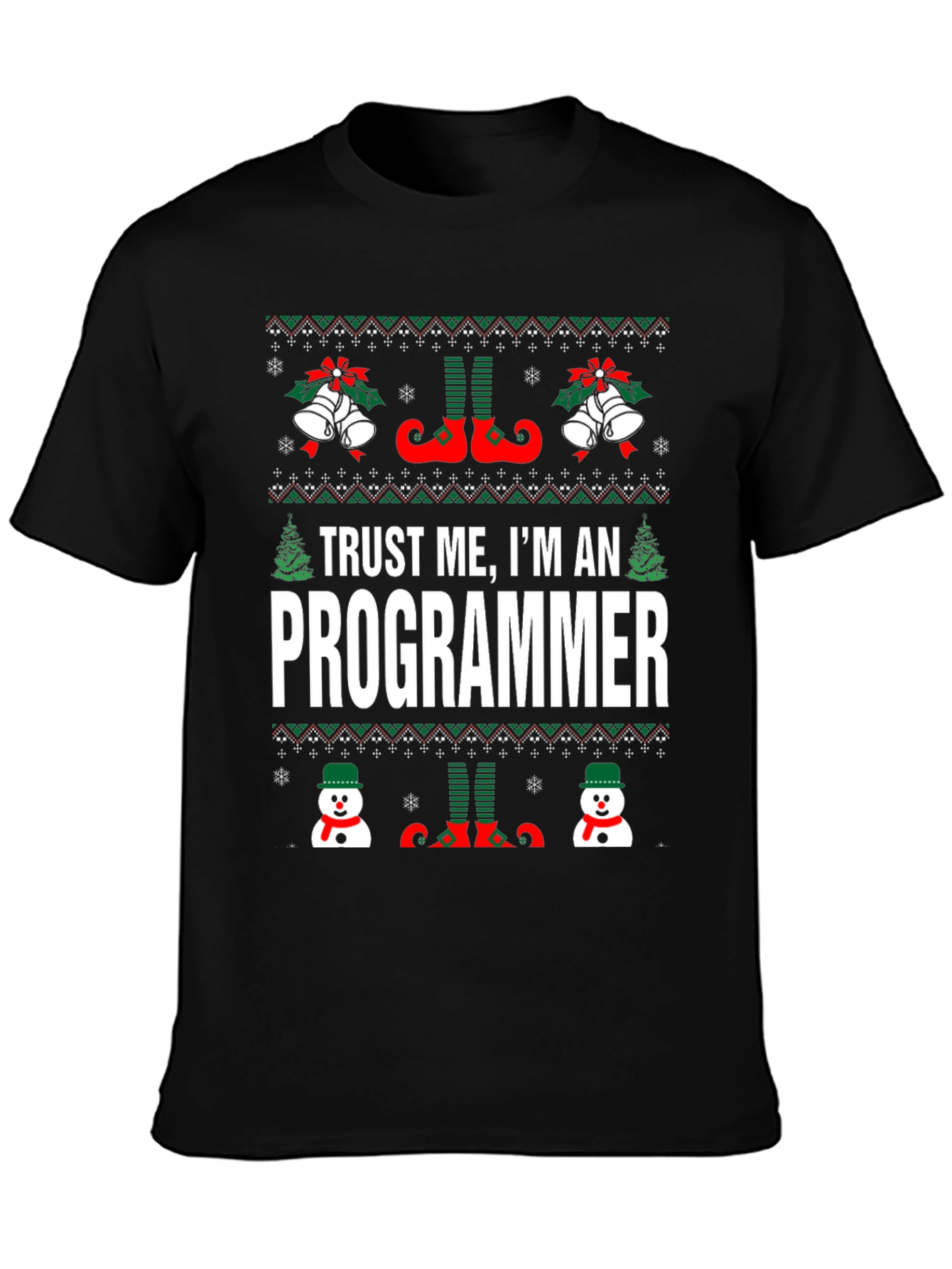 Trust Me Im a Programmer Christmas T-Shirt