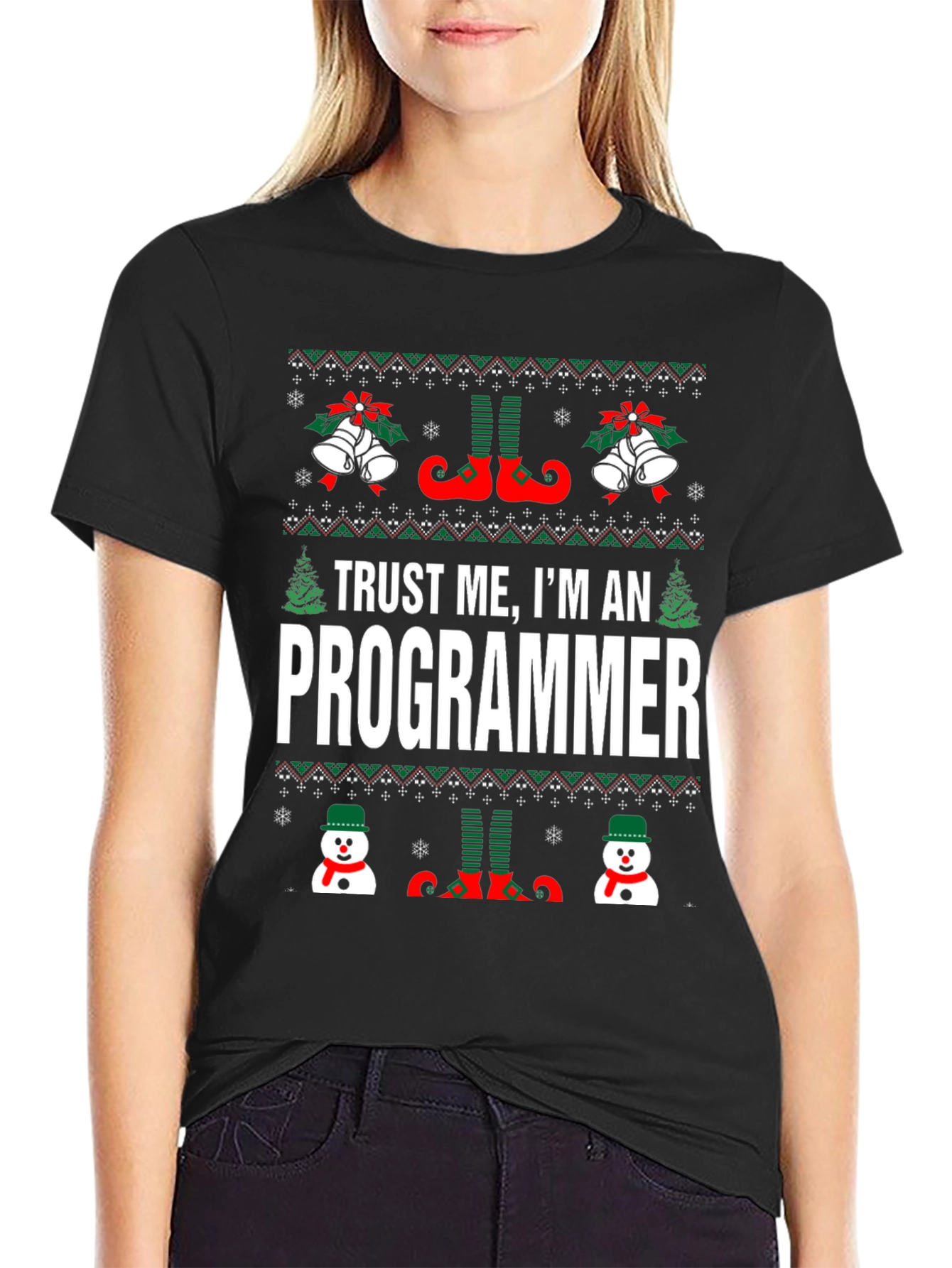 Trust Me Im a Programmer Christmas T-Shirt