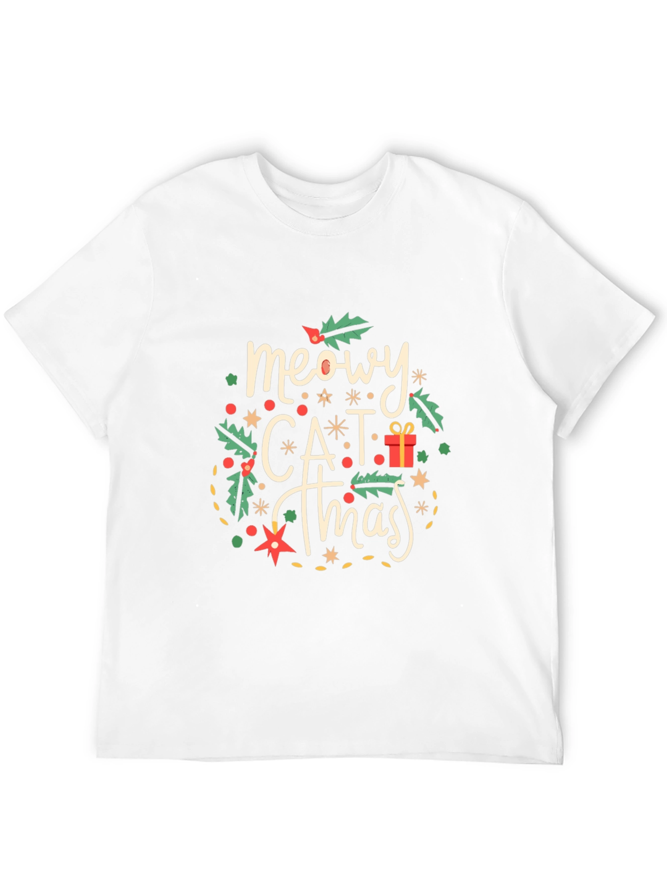 Meowy CATmas Christmas T-Shirt