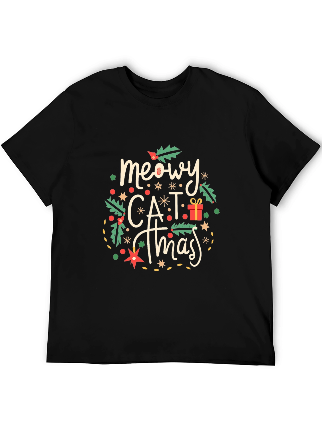 Meowy CATmas Christmas T-Shirt
