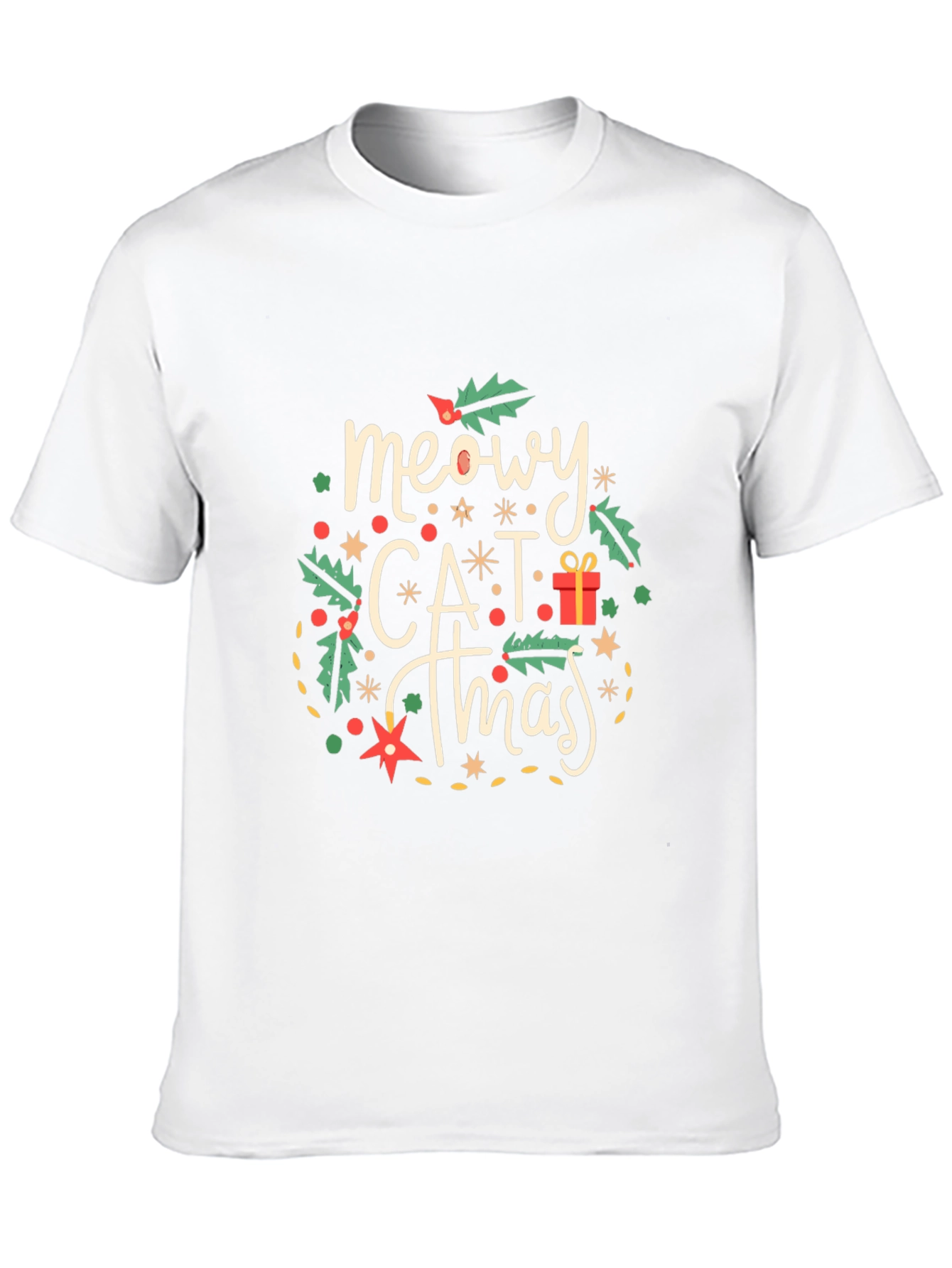 Meowy CATmas Christmas T-Shirt