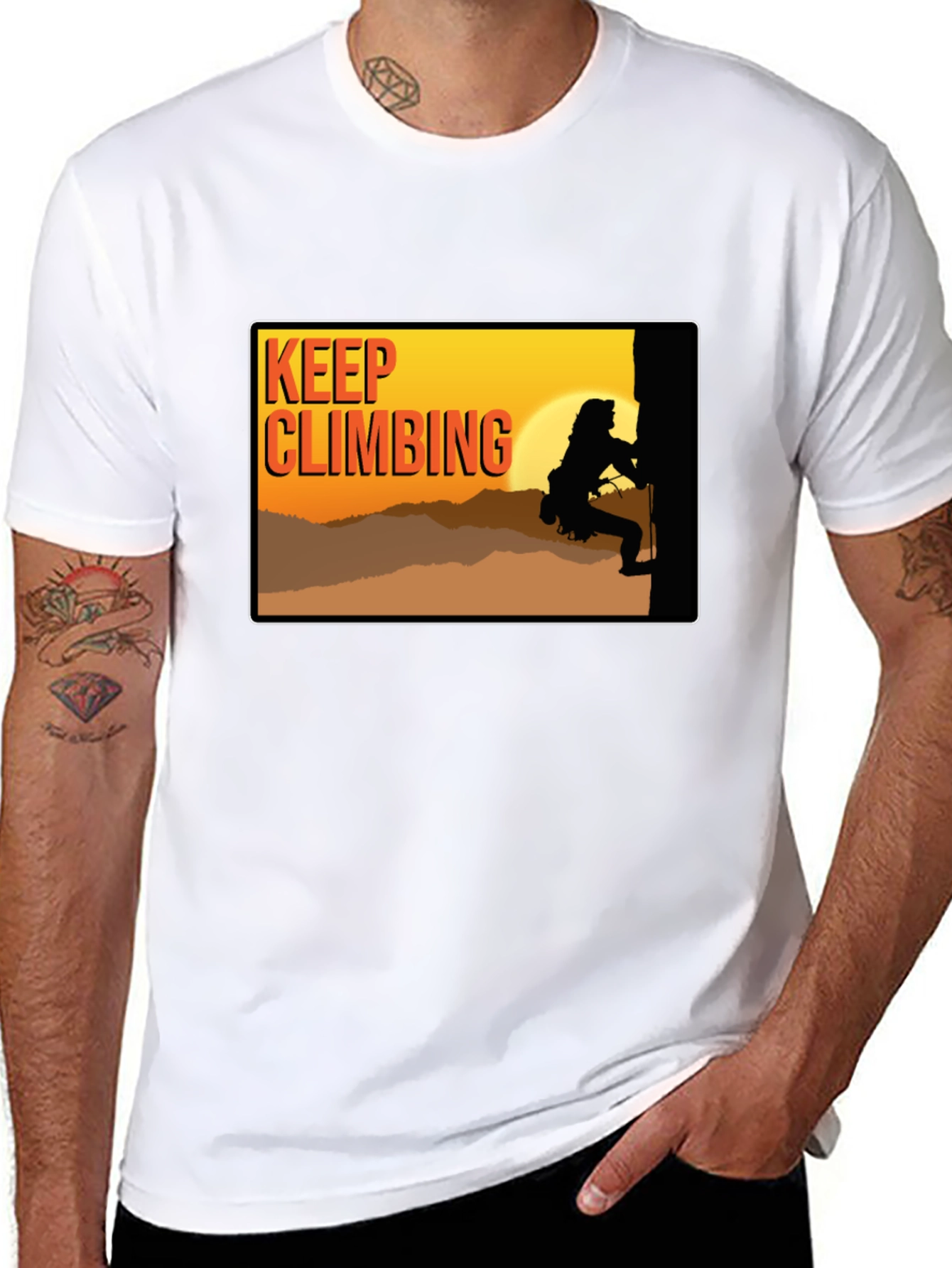 Keep Climbing Graphic Tee