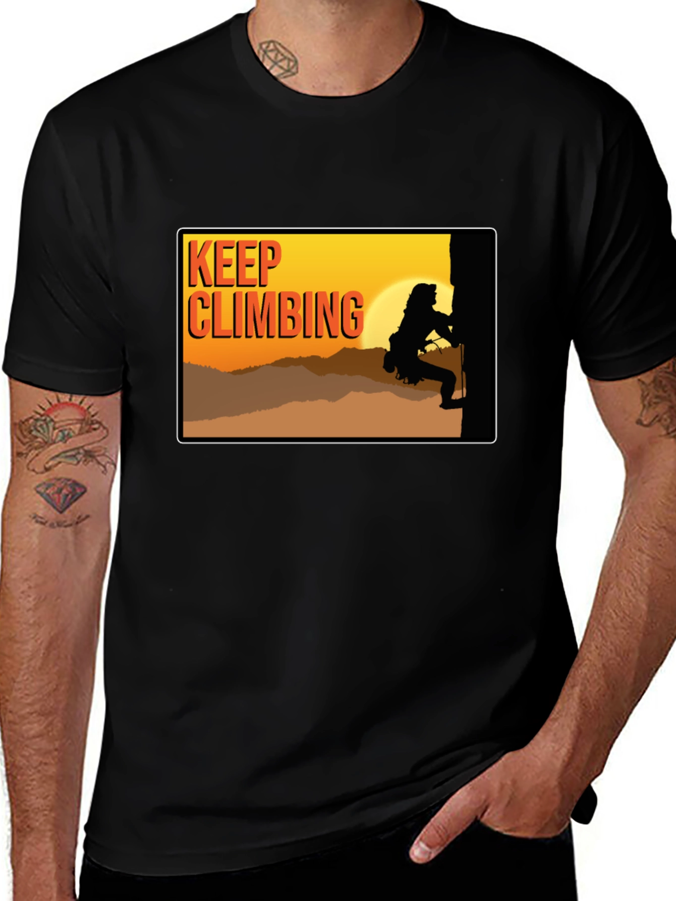 Keep Climbing Graphic Tee