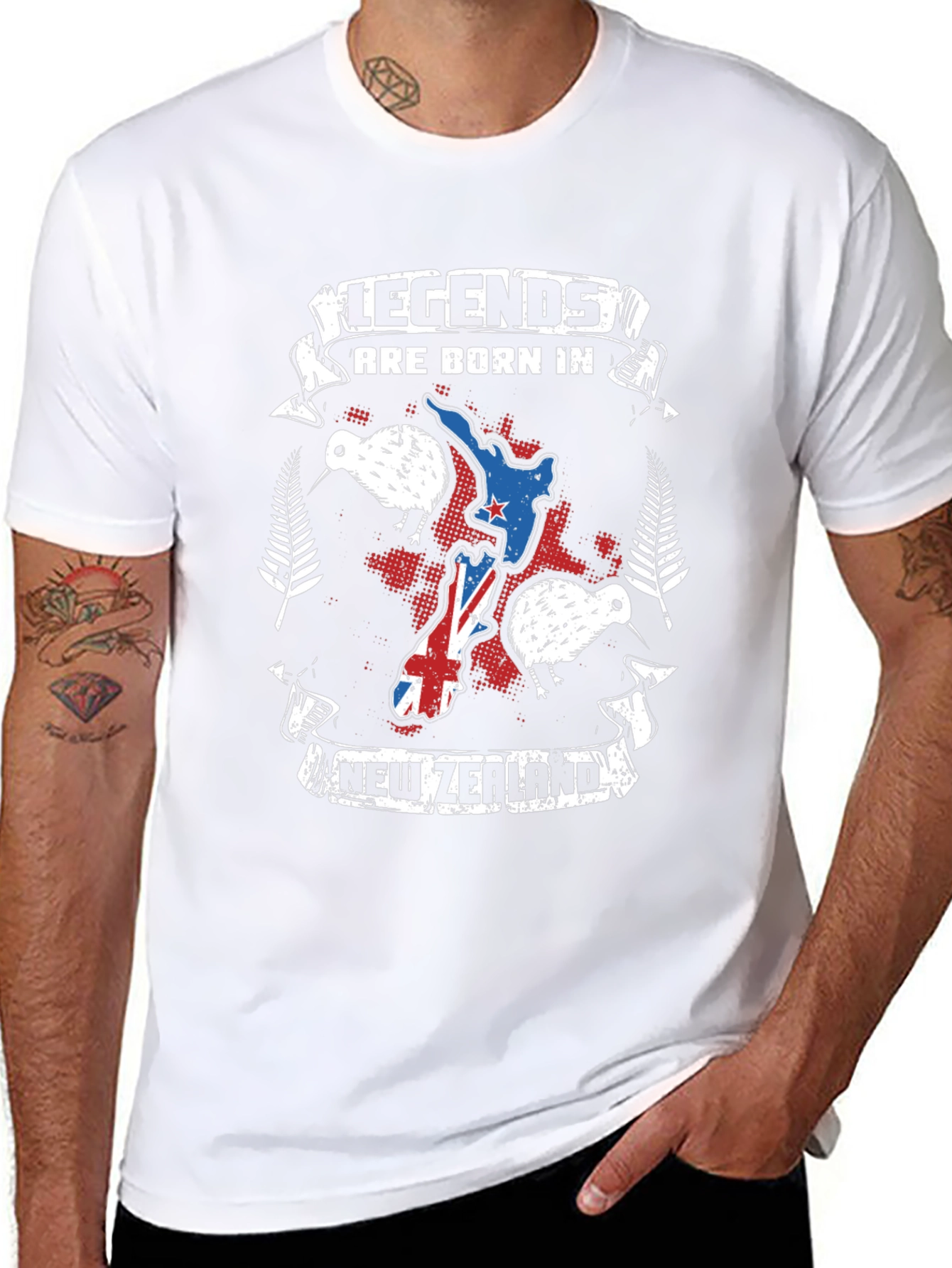 Legends Born in New Zealand T-Shirt