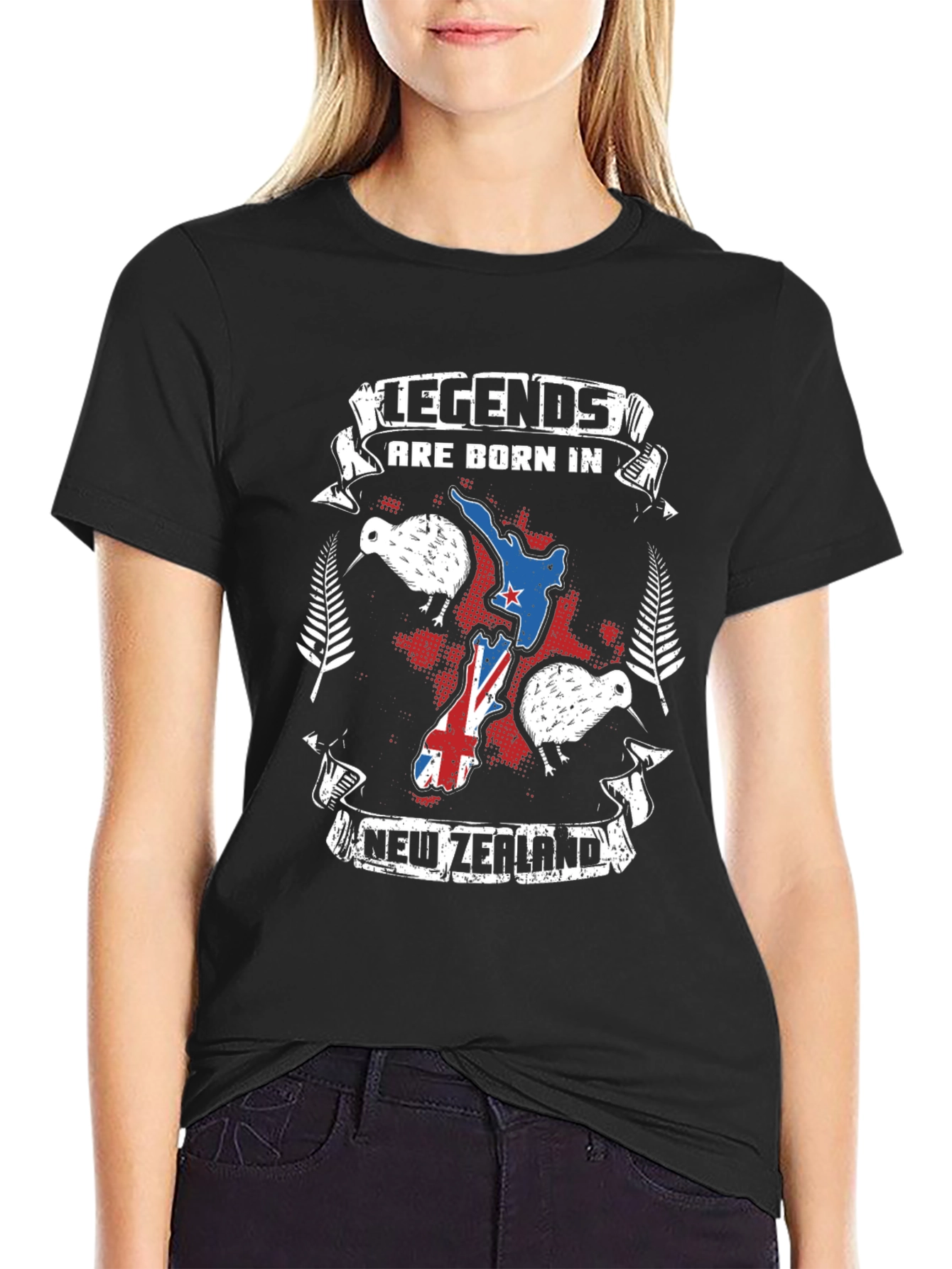 Legends Born in New Zealand T-Shirt