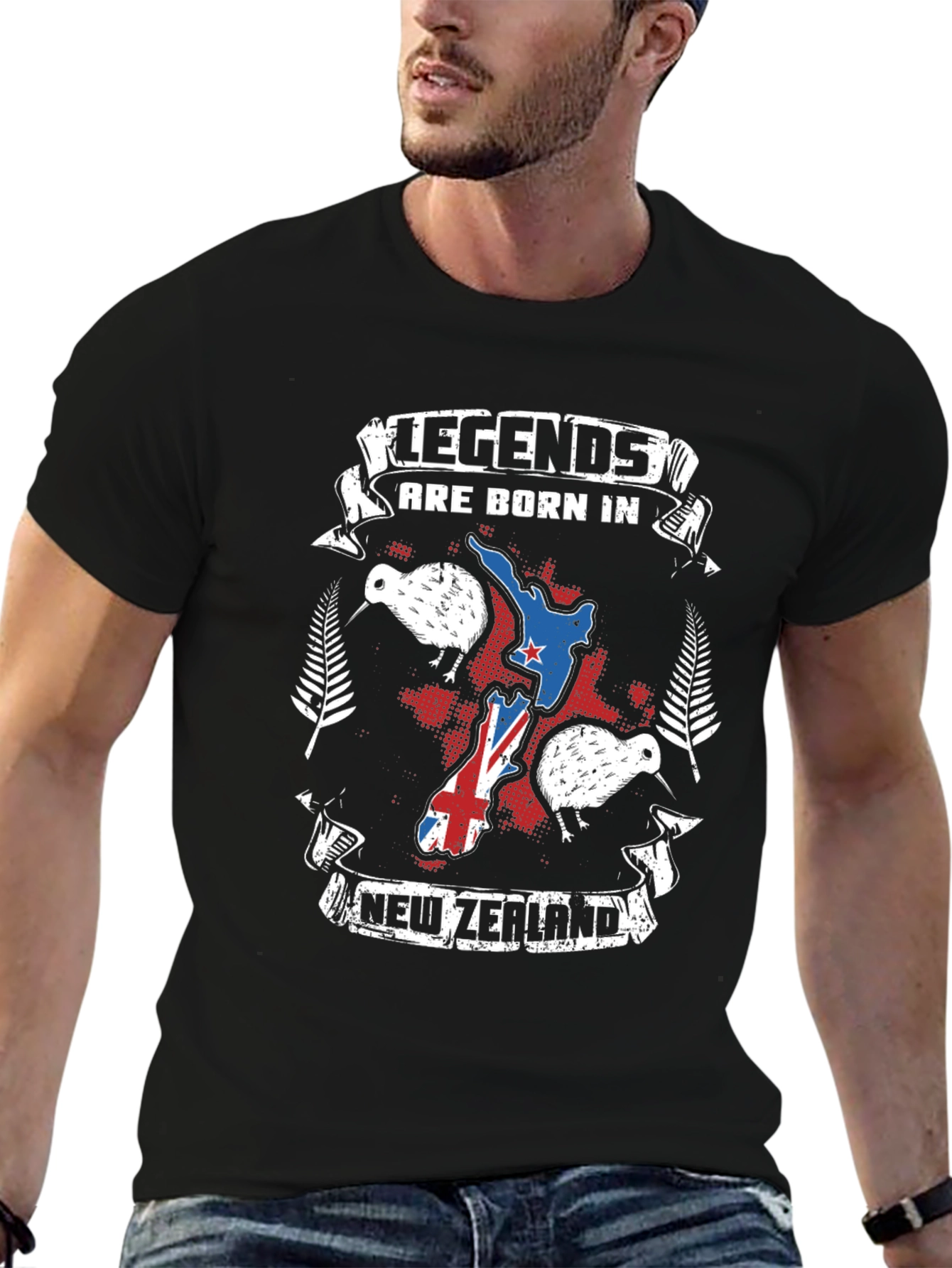 Legends Born in New Zealand T-Shirt