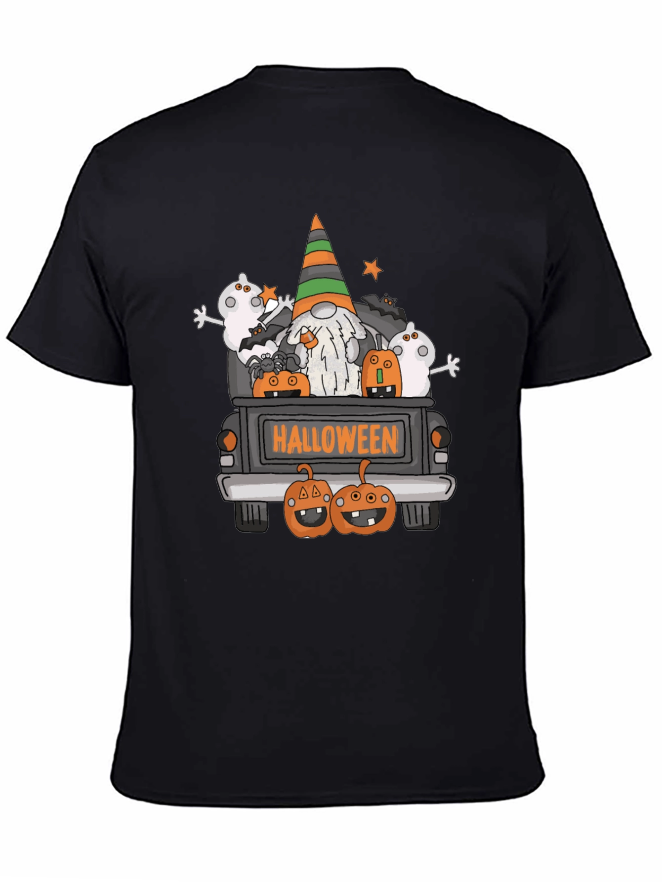 Halloween Gnome Truck T-Shirt