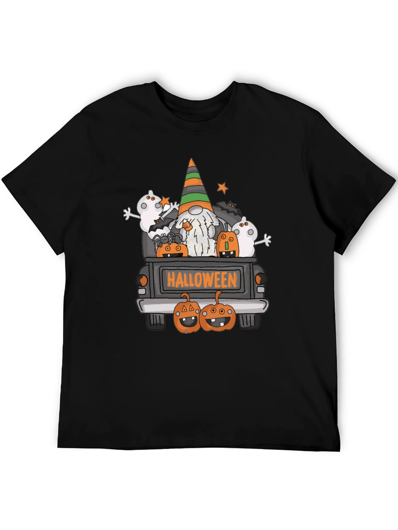 Halloween Gnome Truck T-Shirt