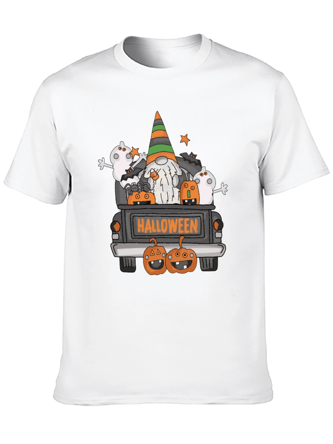 Halloween Gnome Truck T-Shirt