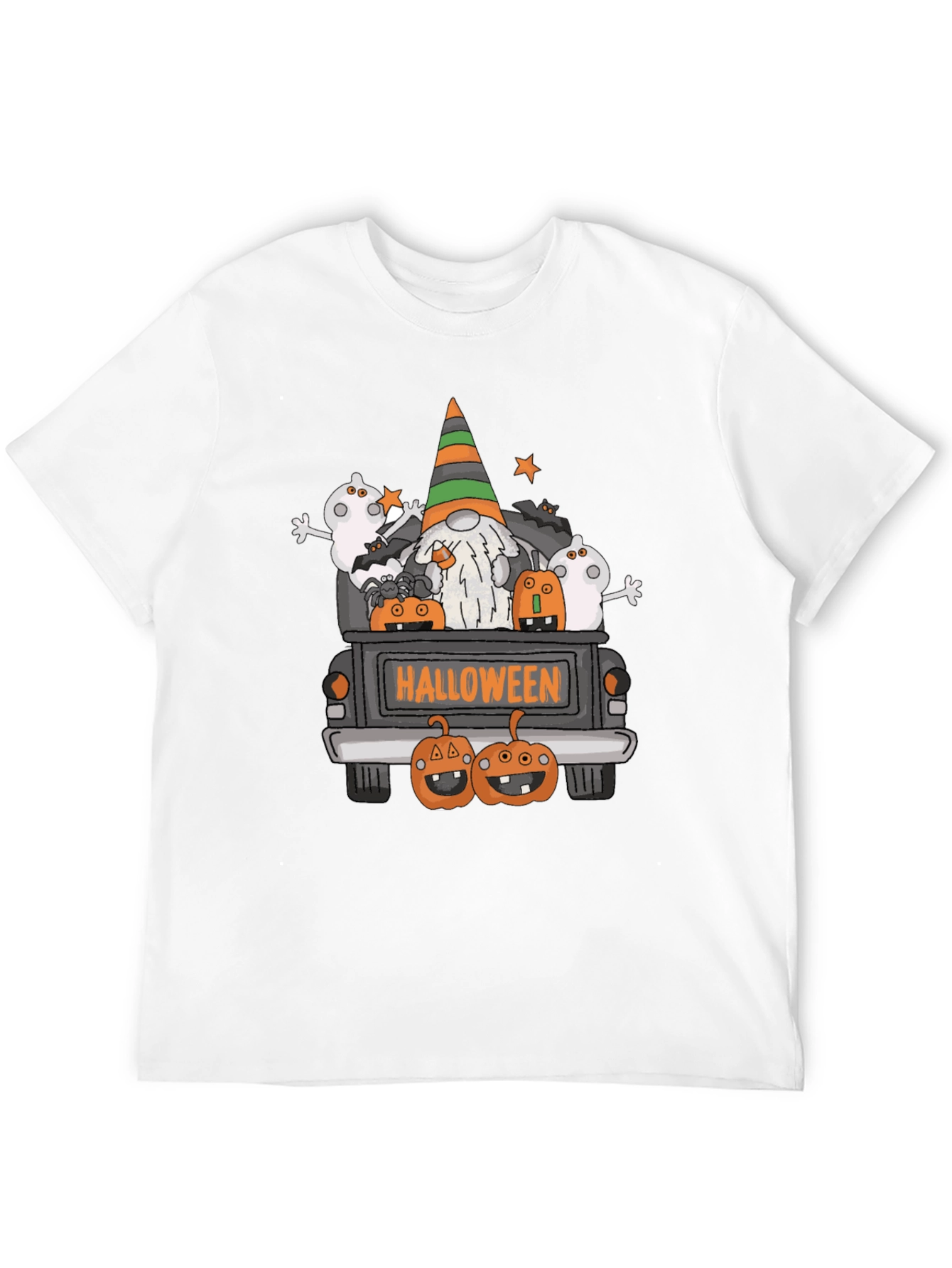 Halloween Gnome Truck T-Shirt