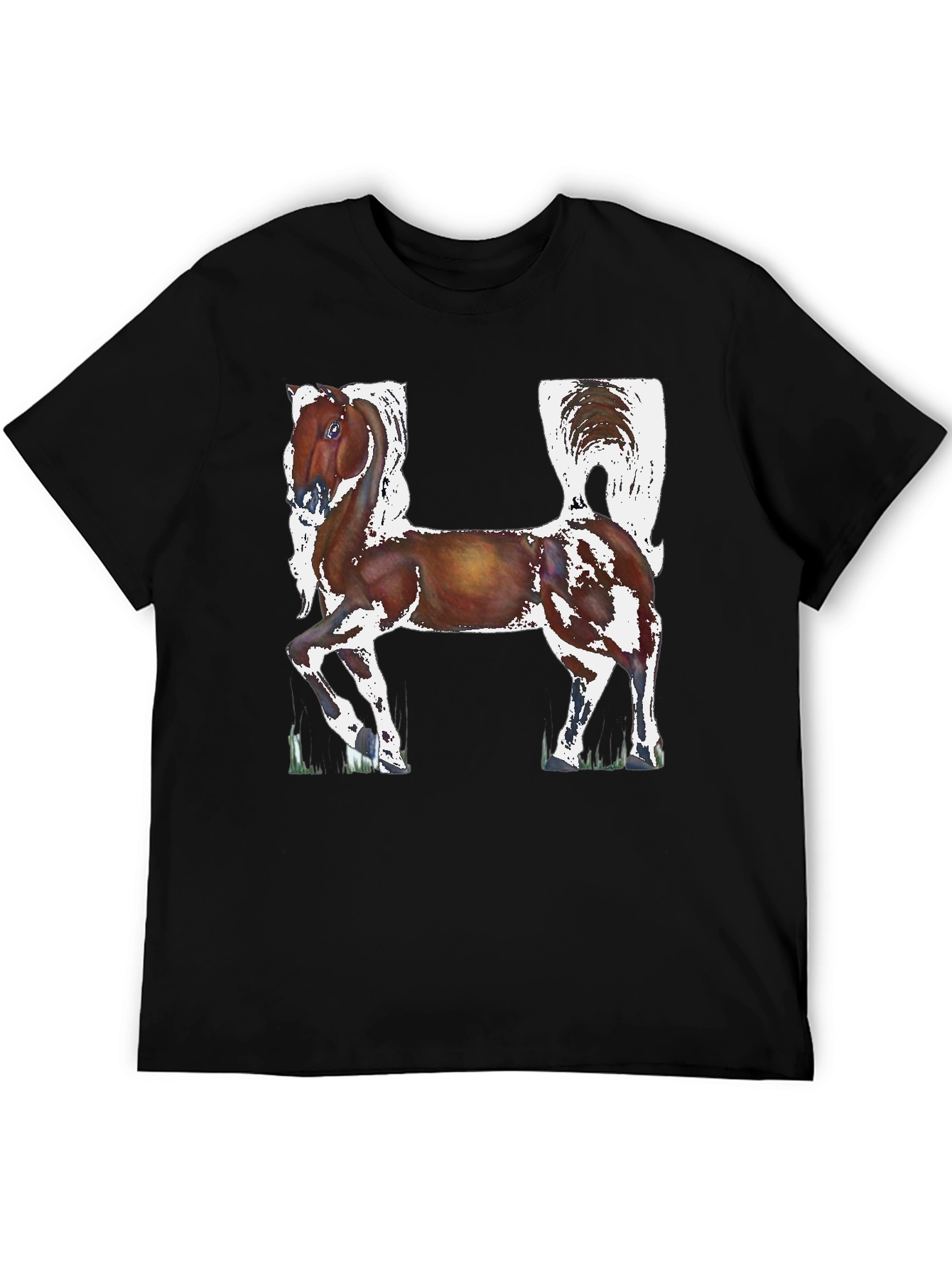 Horse Letter H Graphic Tee