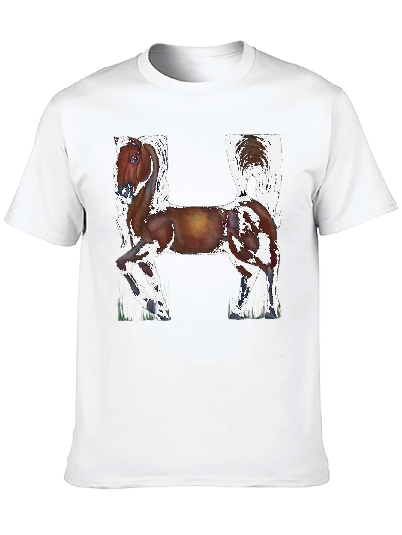 Horse Letter H Graphic Tee