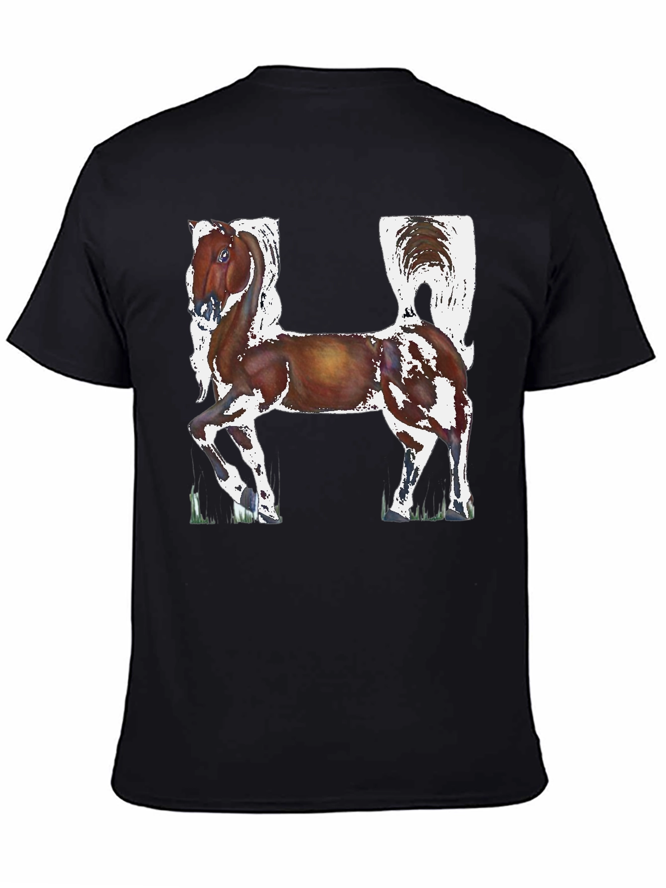 Horse Letter H Graphic Tee