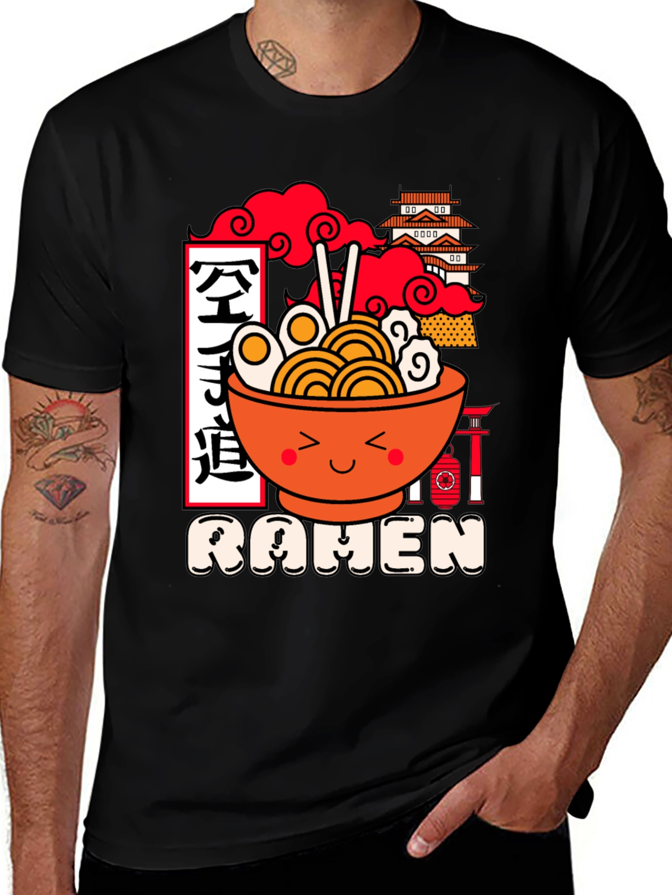 Kawaii Ramen T-Shirt - Japanese Foodie Tee