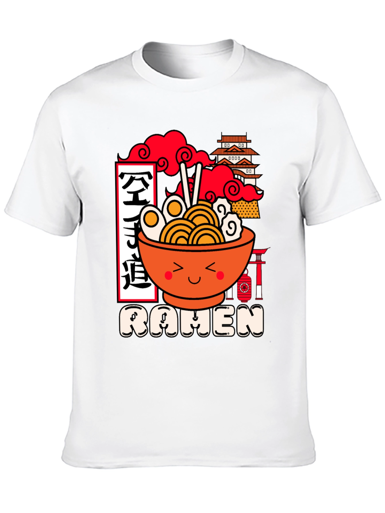 Kawaii Ramen T-Shirt - Japanese Foodie Tee