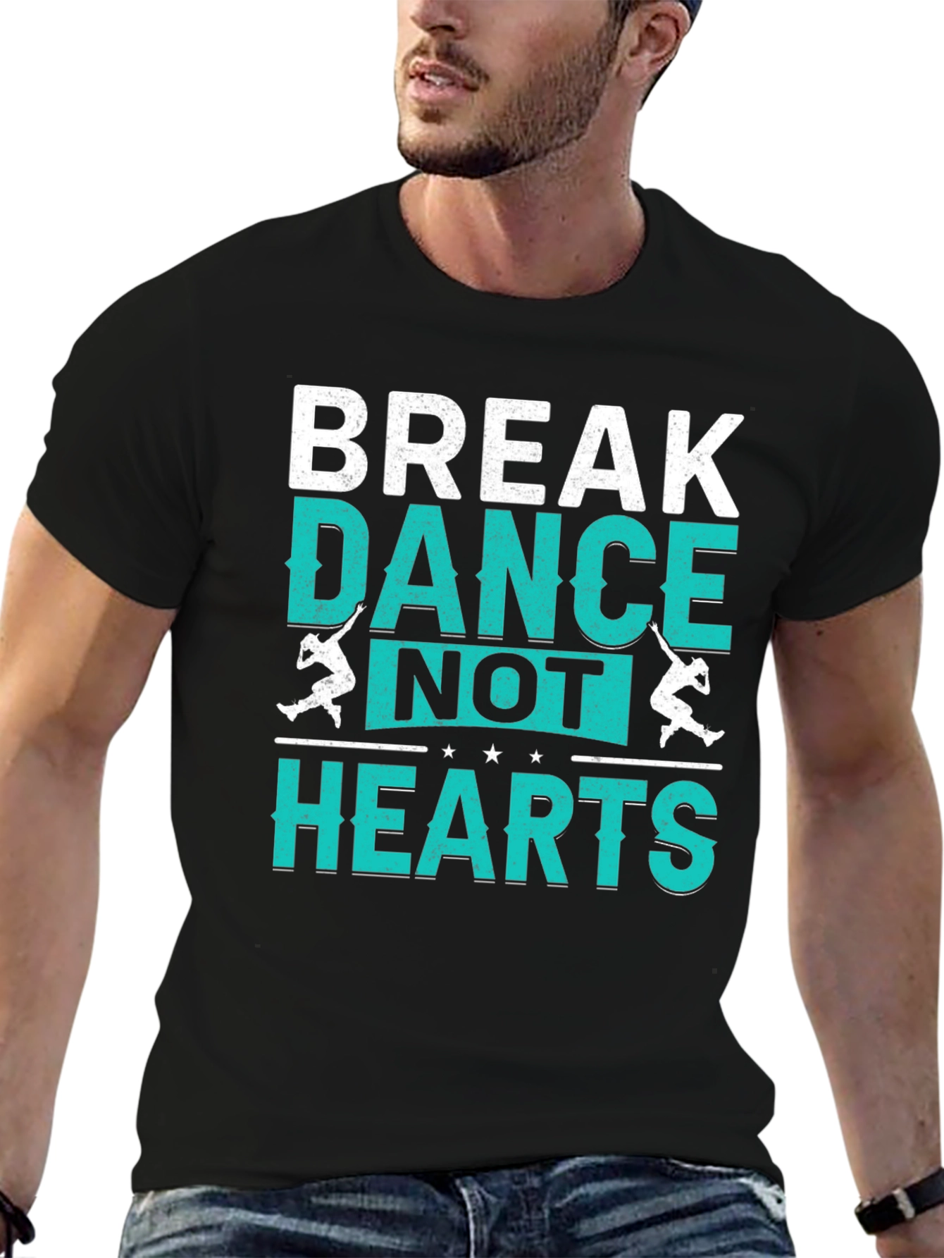 Break Dance Not Hearts T-Shirt
