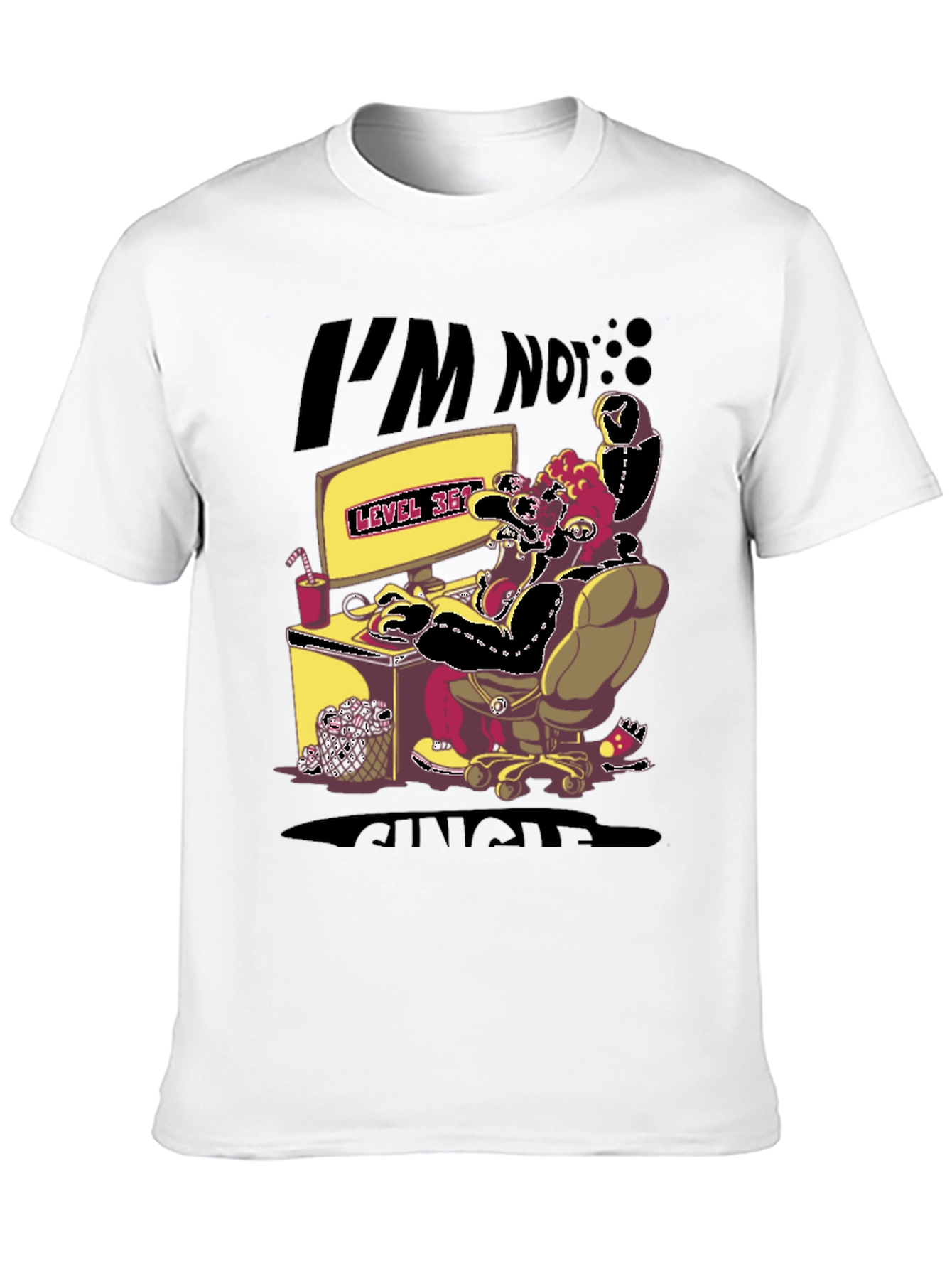 Im Not Single T-Shirt - Gamer Level 38