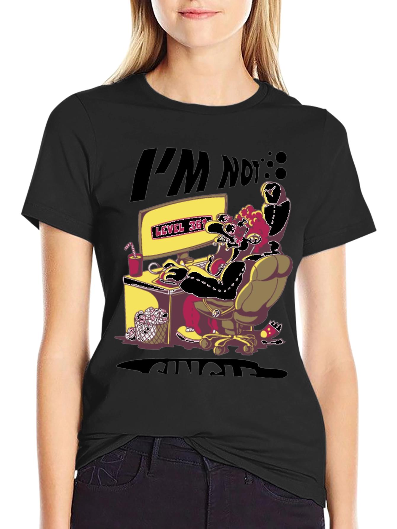Im Not Single T-Shirt - Gamer Level 38