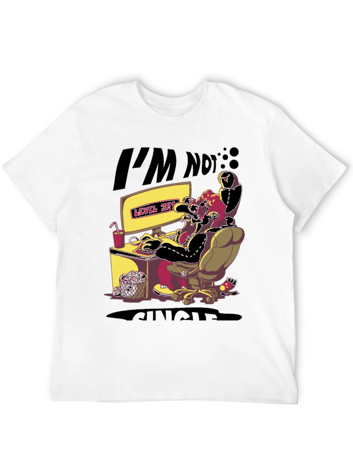 Im Not Single T-Shirt - Gamer Level 38