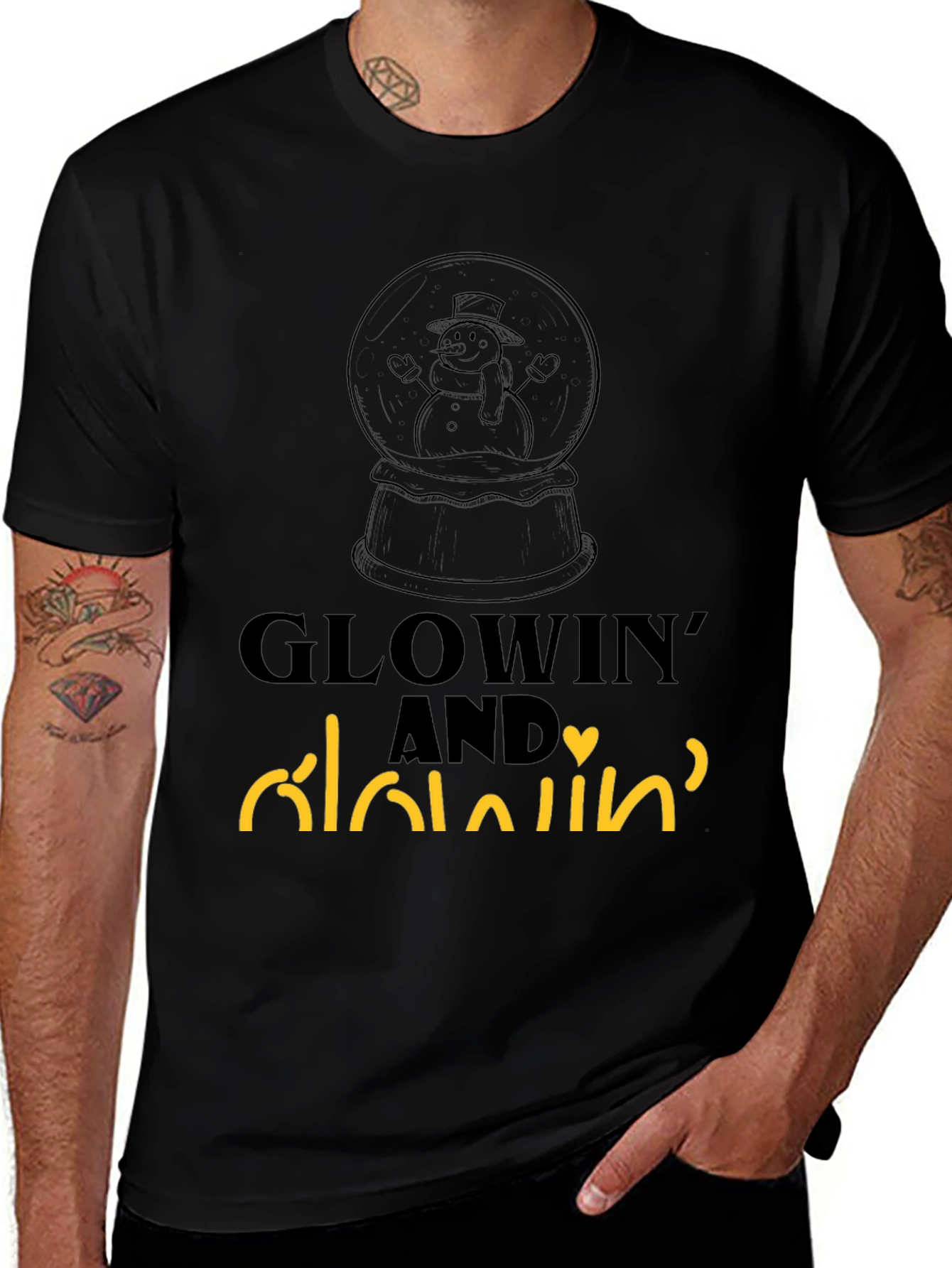 Glowin and Lovin Holiday T-Shirt