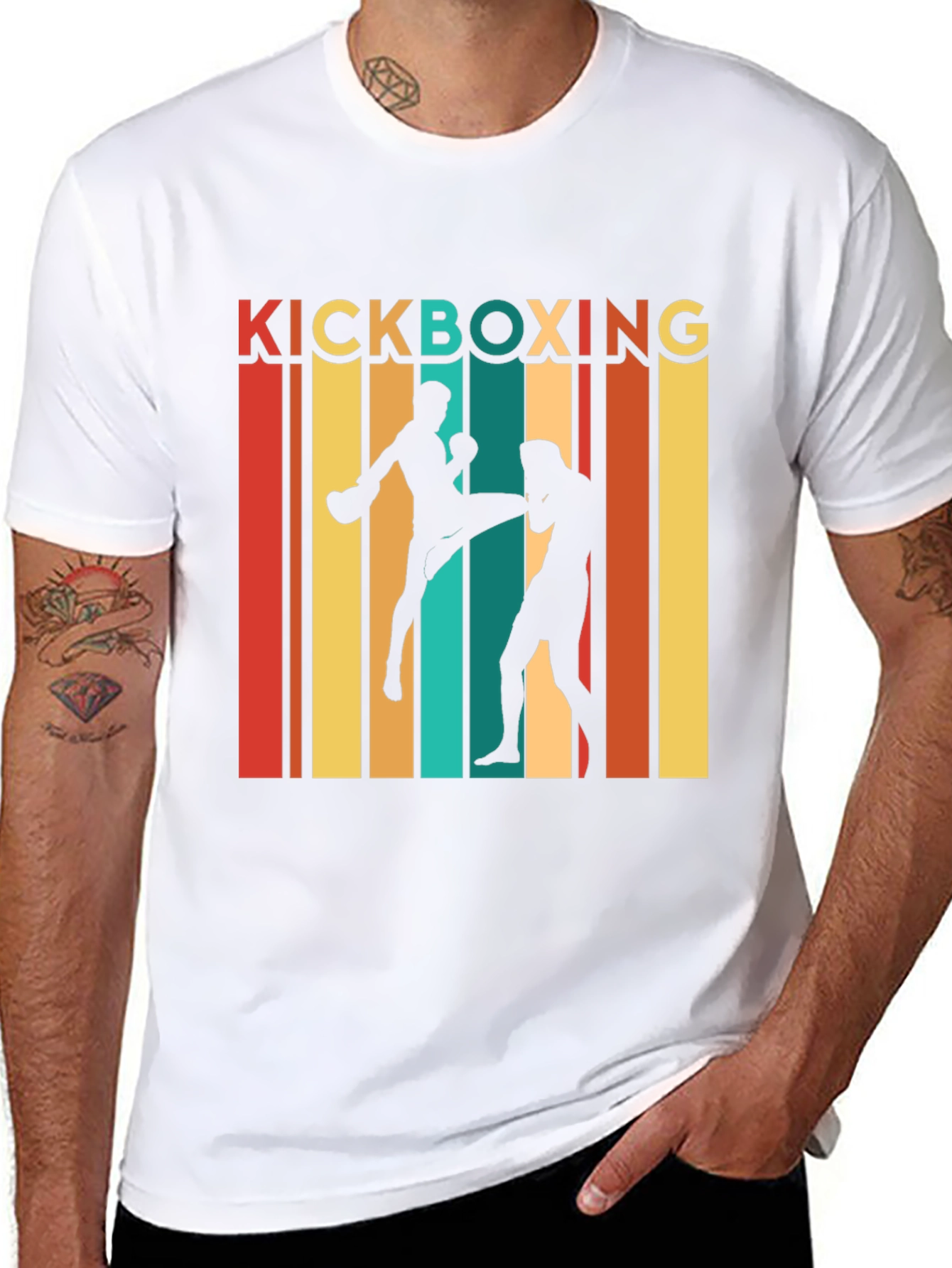 Kickboxing Retro Graphic Tee