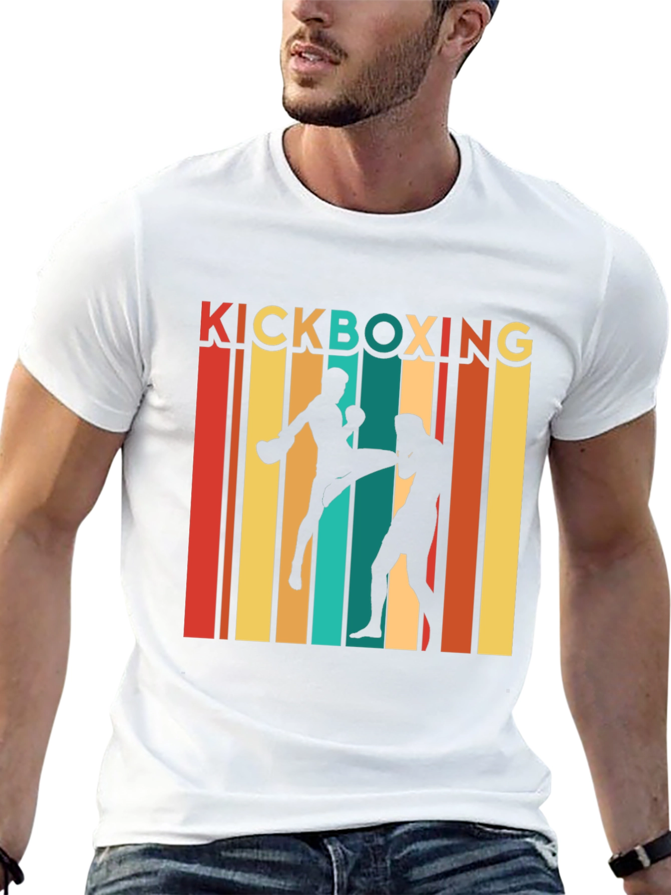 Kickboxing Retro Graphic Tee