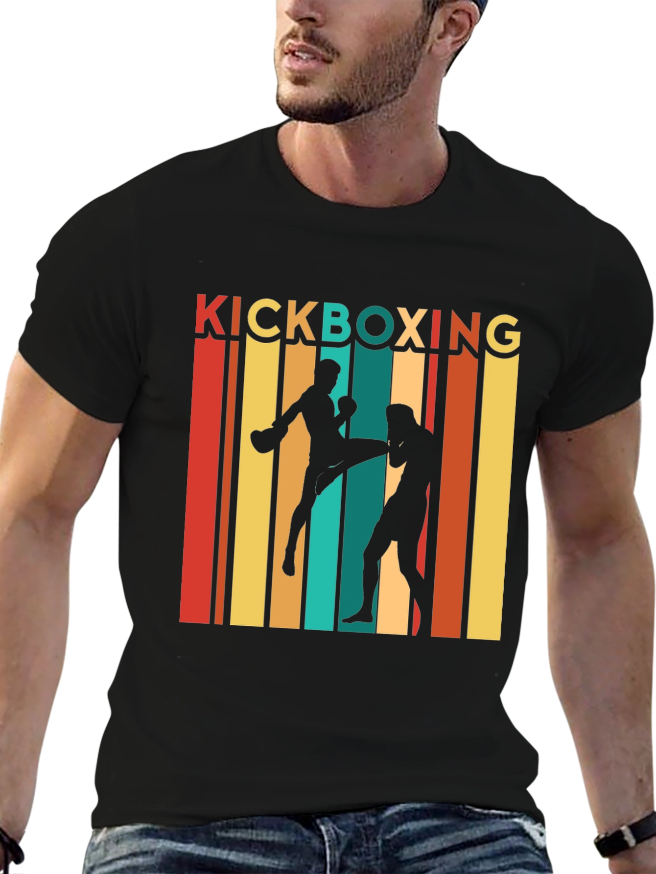 Kickboxing Retro Graphic Tee