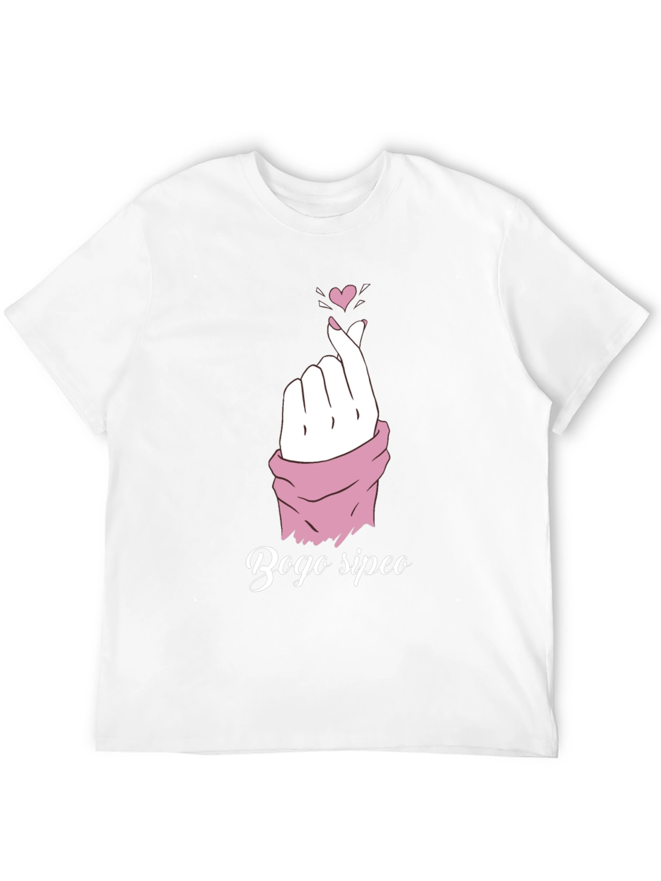 Bogo Sipeo Heart Gesture T-Shirt