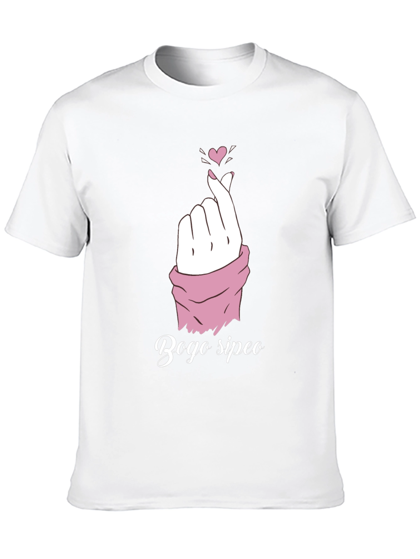 Bogo Sipeo Heart Gesture T-Shirt