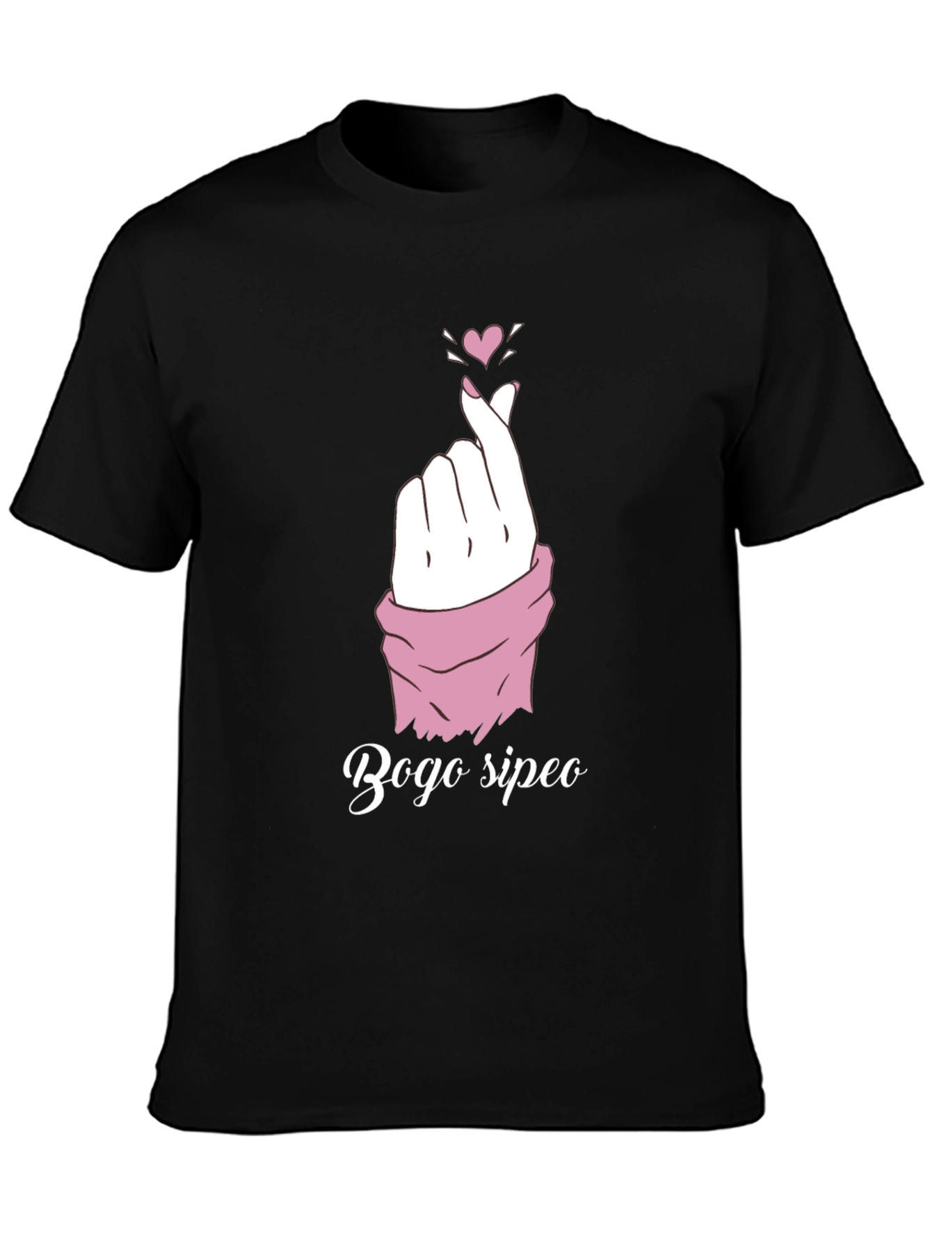 Bogo Sipeo Heart Gesture T-Shirt