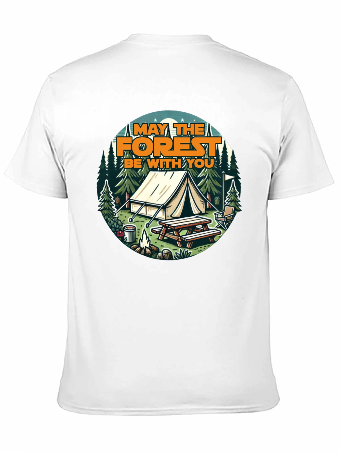 May The Forest Be With You Graphic T-Shirt