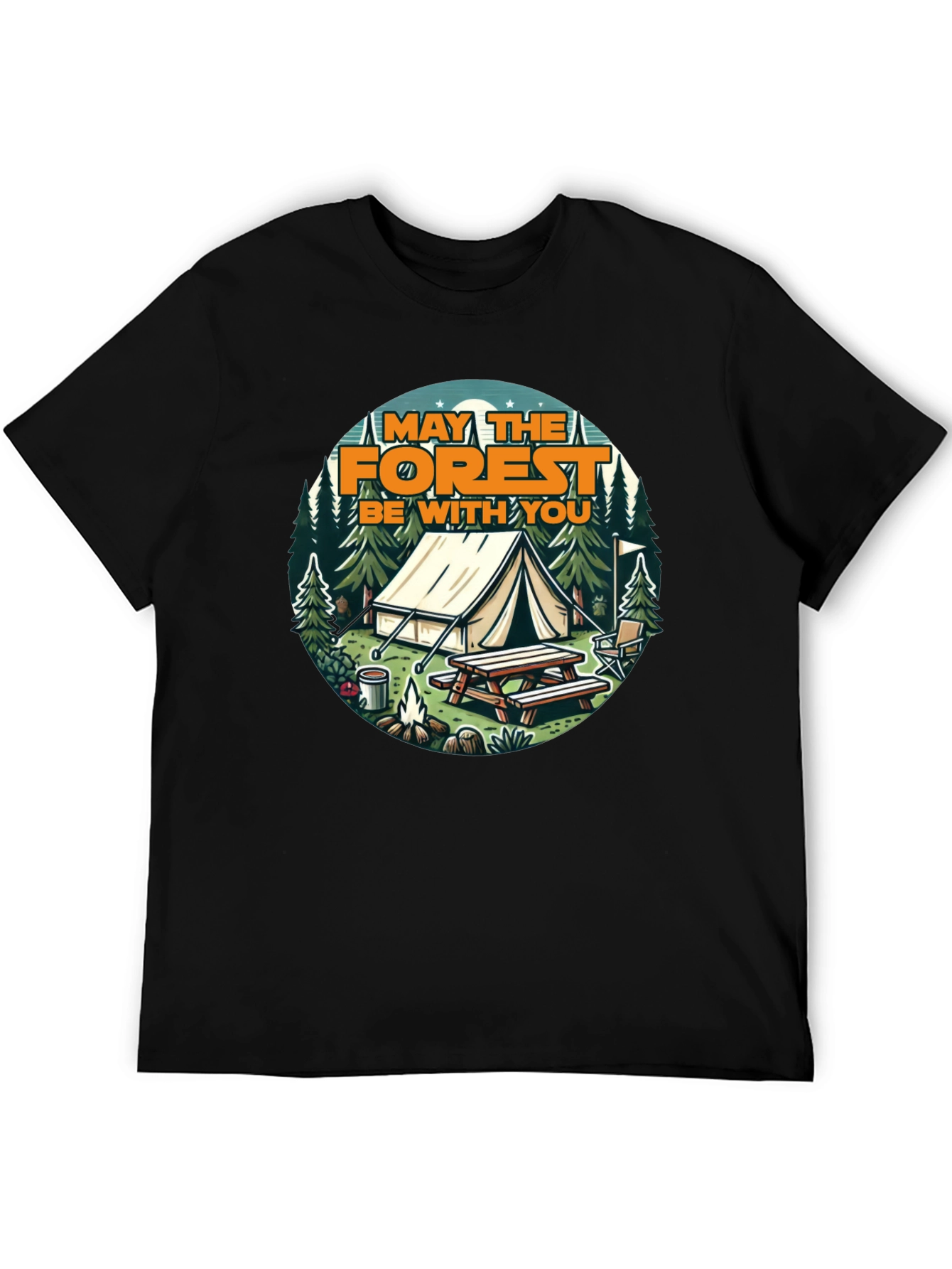 May The Forest Be With You Graphic T-Shirt