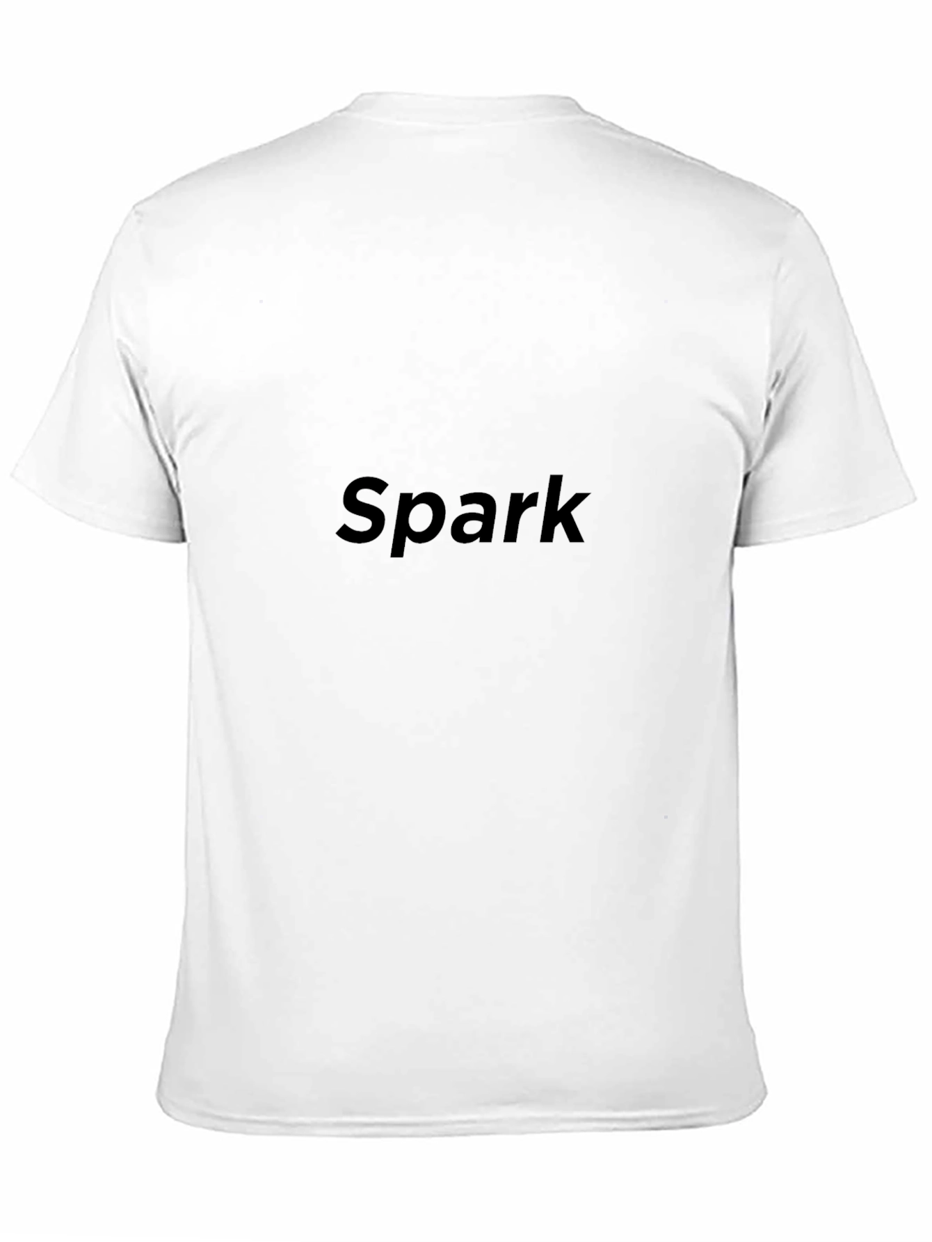 Spark Black T-Shirt - Modern Style