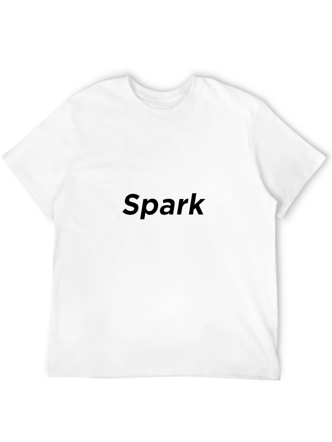 Spark Black T-Shirt - Modern Style