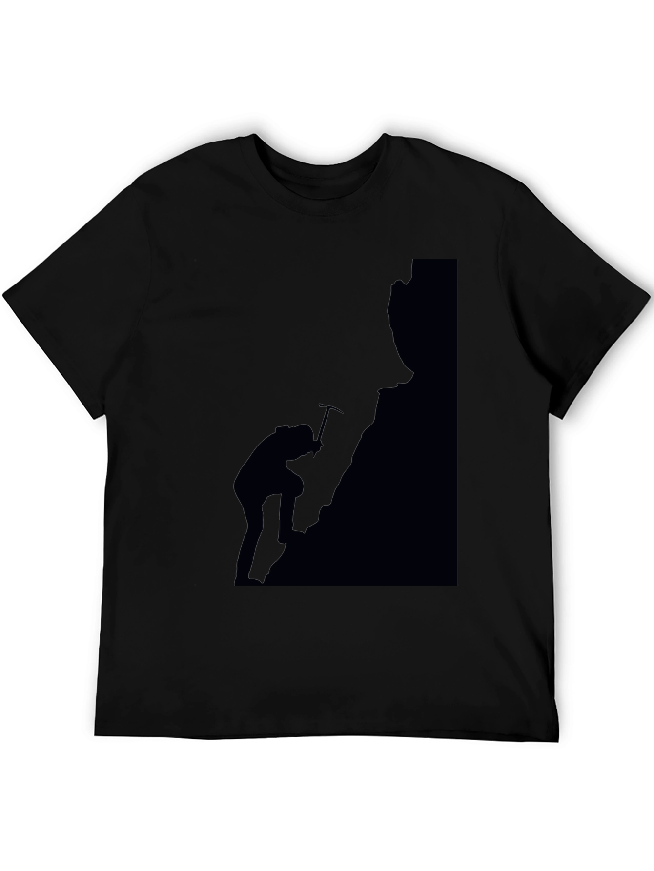 Black Mountain Climber Graphic Tee