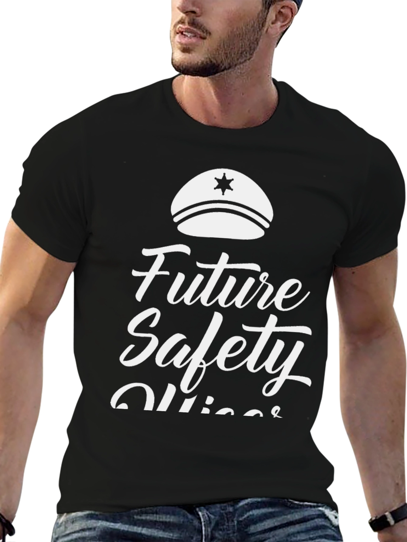 Future Safety Officer Black T-Shirt