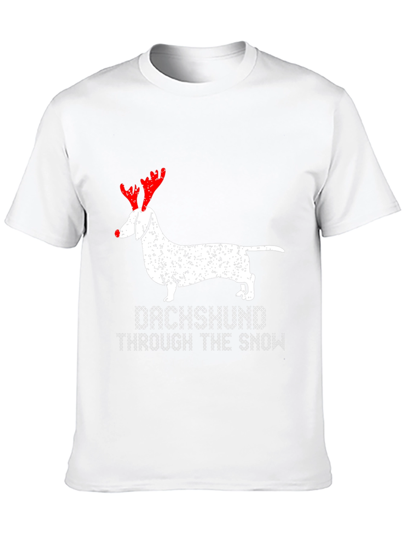 Dachshund Through The Snow T-Shirt