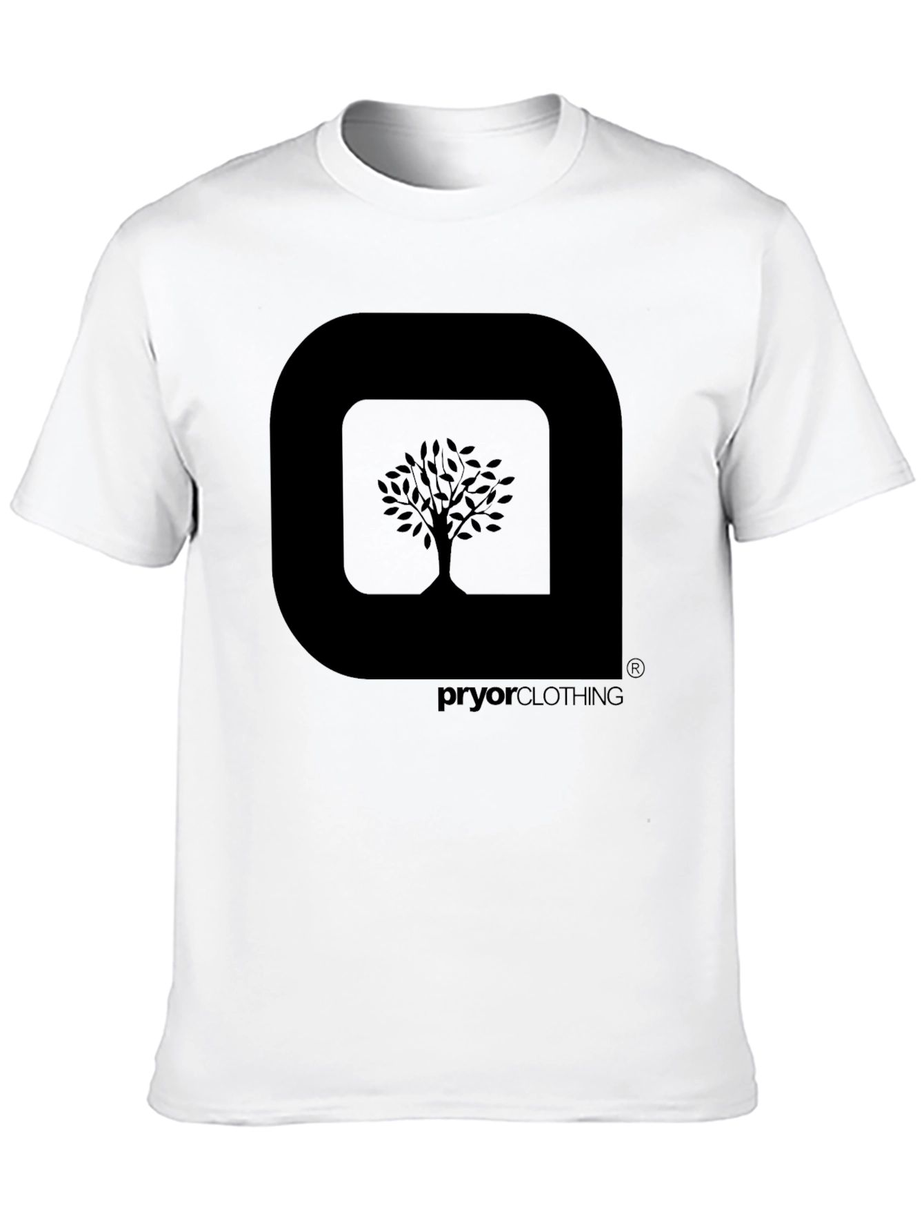 Pryor Clothing Black Tree Logo T-Shirt