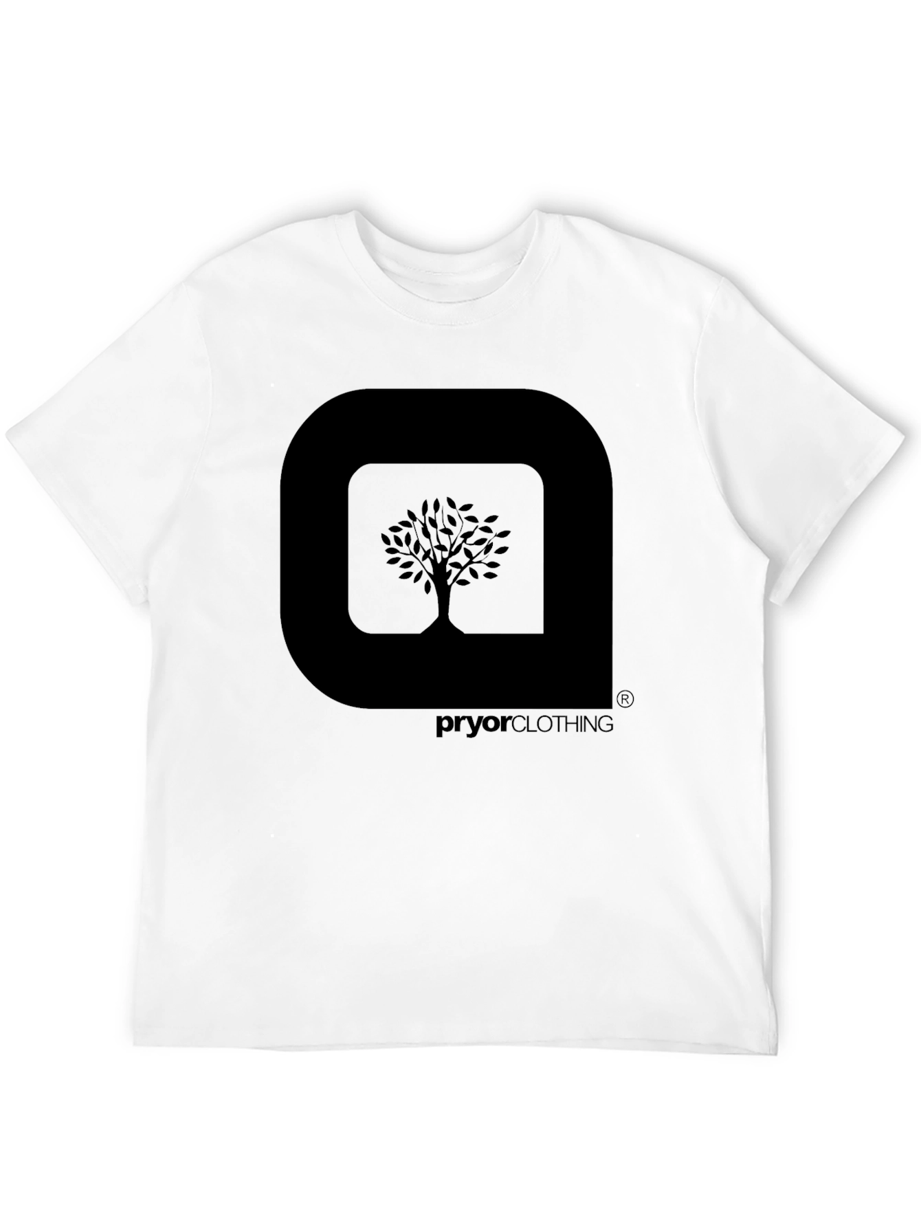 Pryor Clothing Black Tree Logo T-Shirt