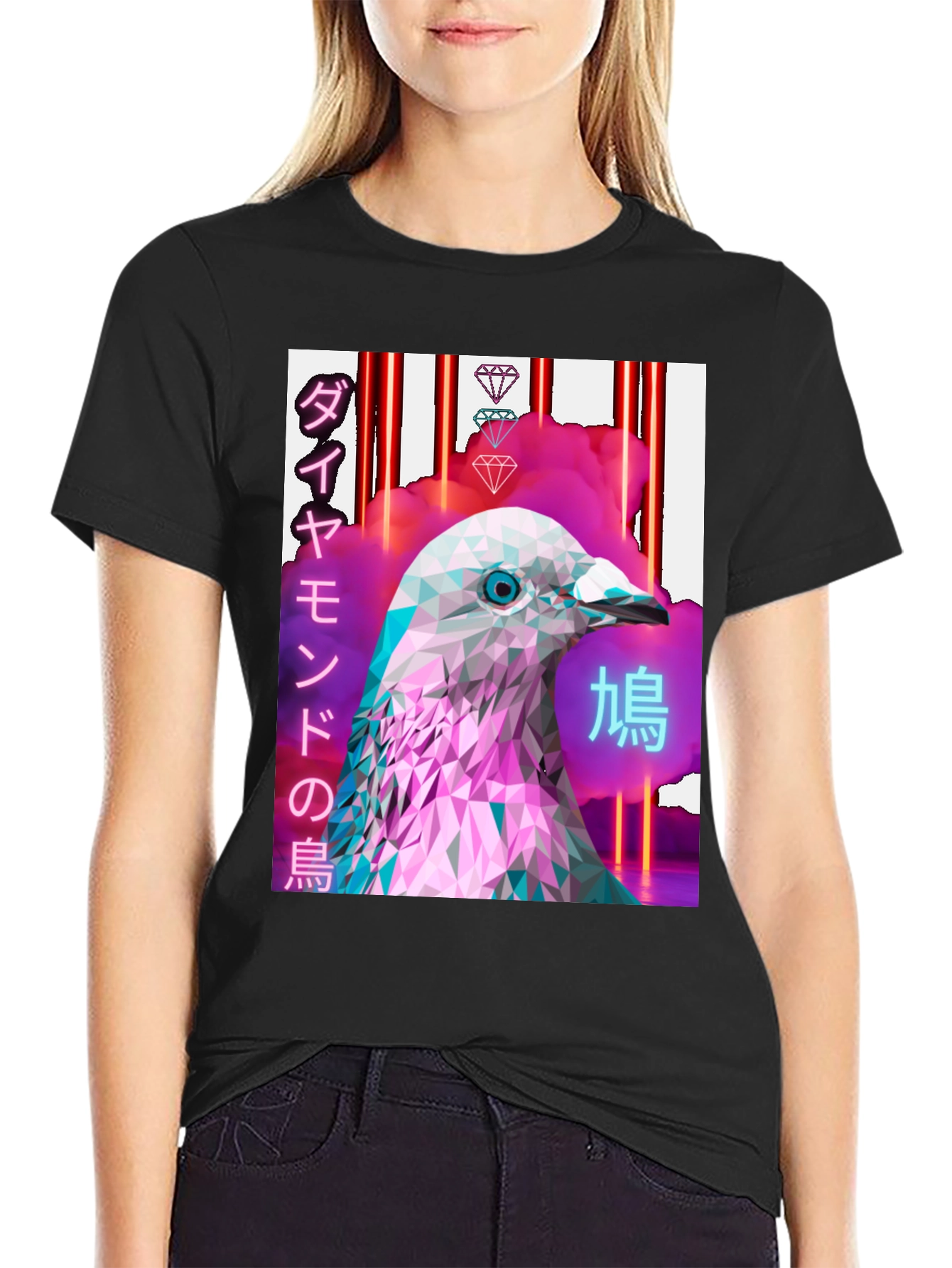 Abstract Pigeon T-Shirt