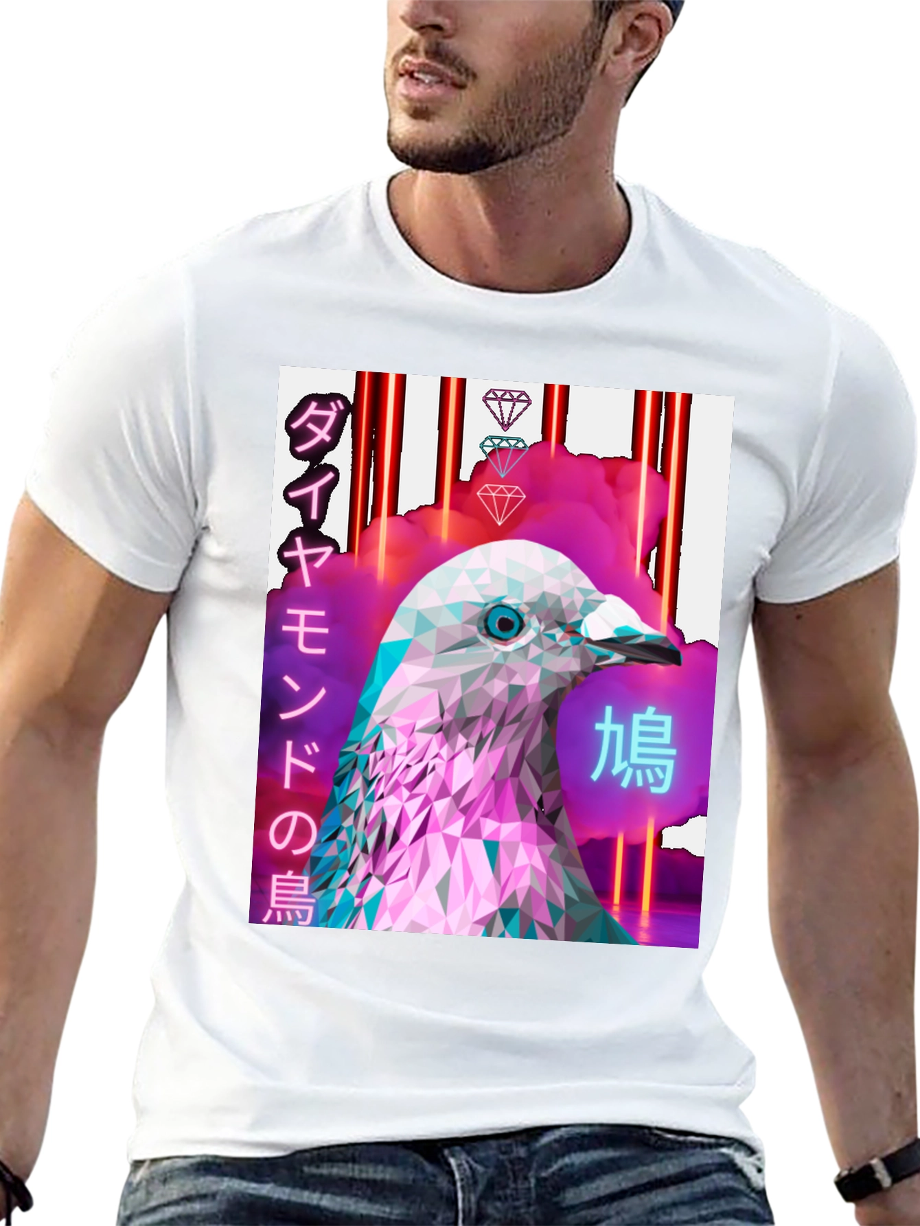 Abstract Pigeon T-Shirt