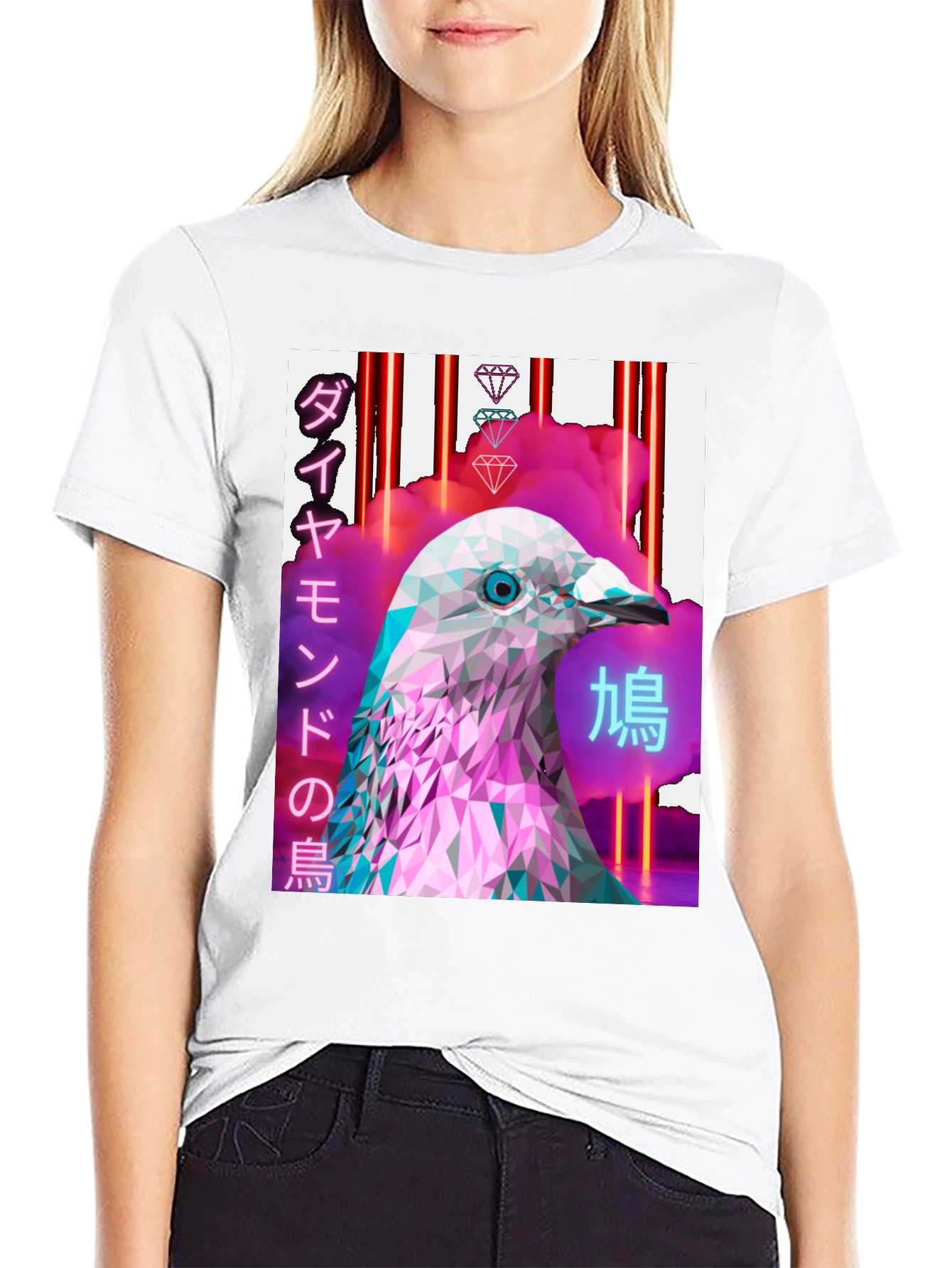 Abstract Pigeon T-Shirt