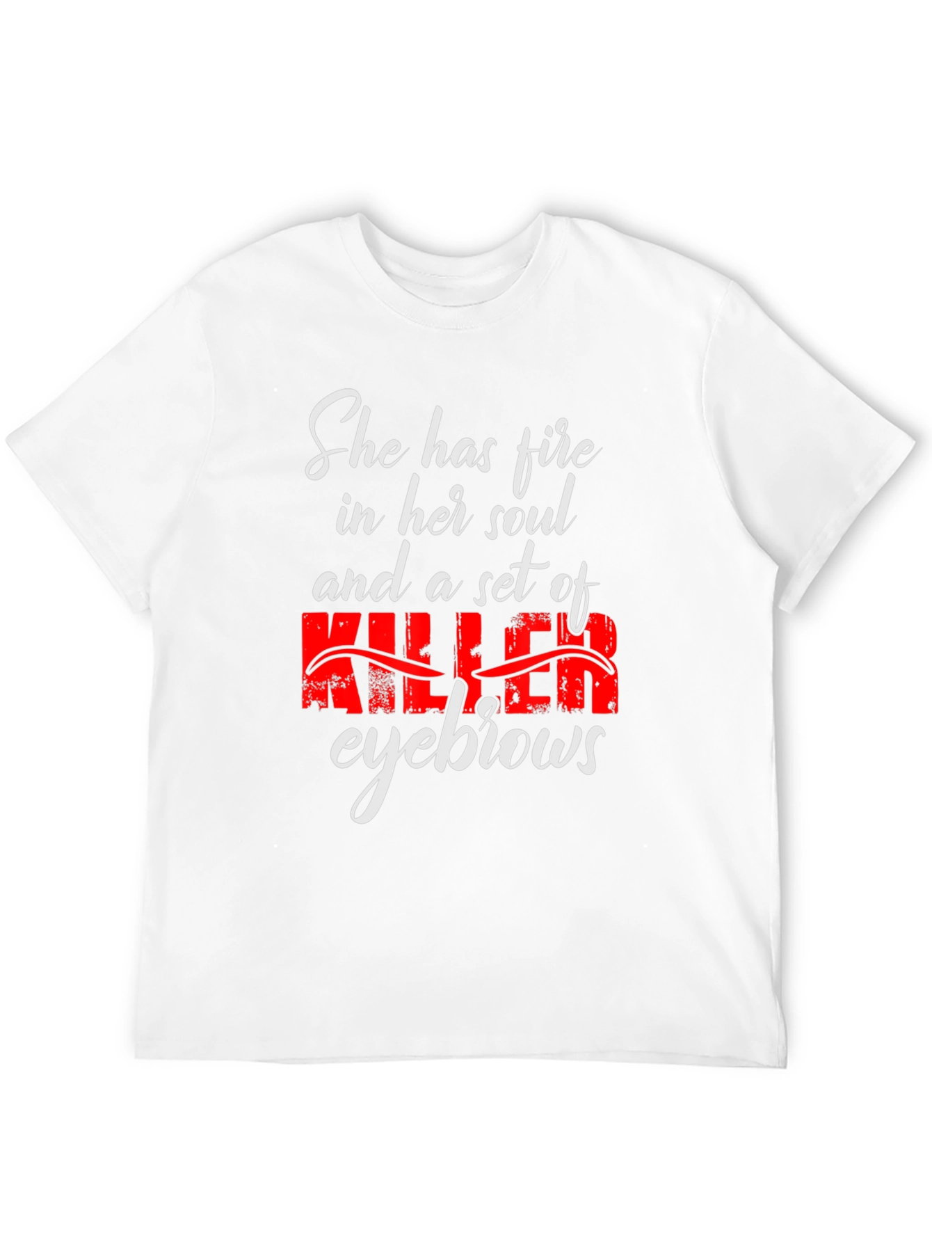 Fire Soul Killer Eyebrows Graphic Tee