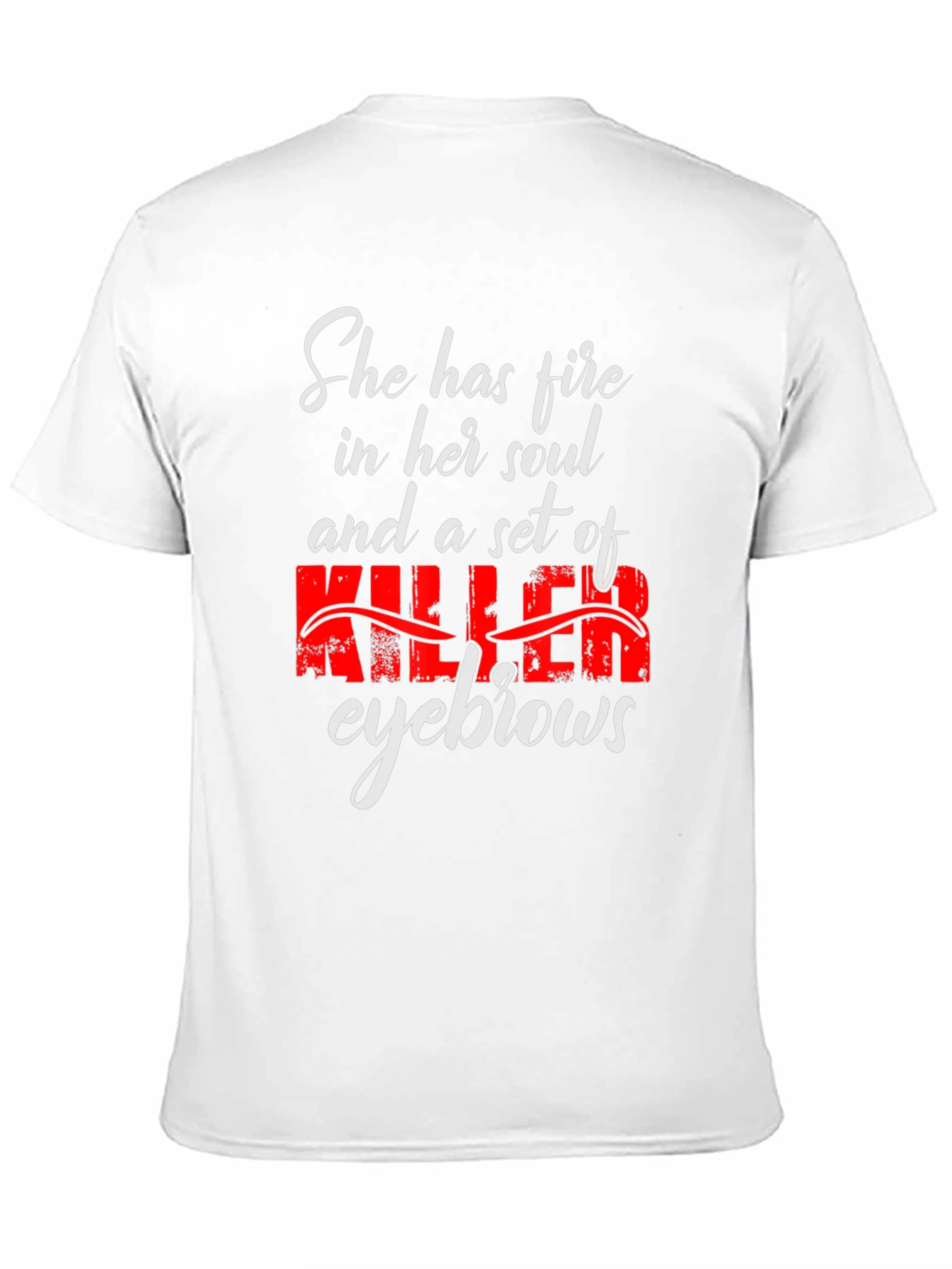 Fire Soul Killer Eyebrows Graphic Tee