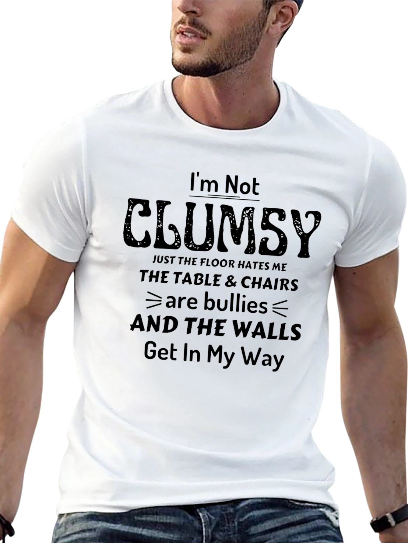 Im Not Clumsy T-Shirt - Funny Sarcastic Tee