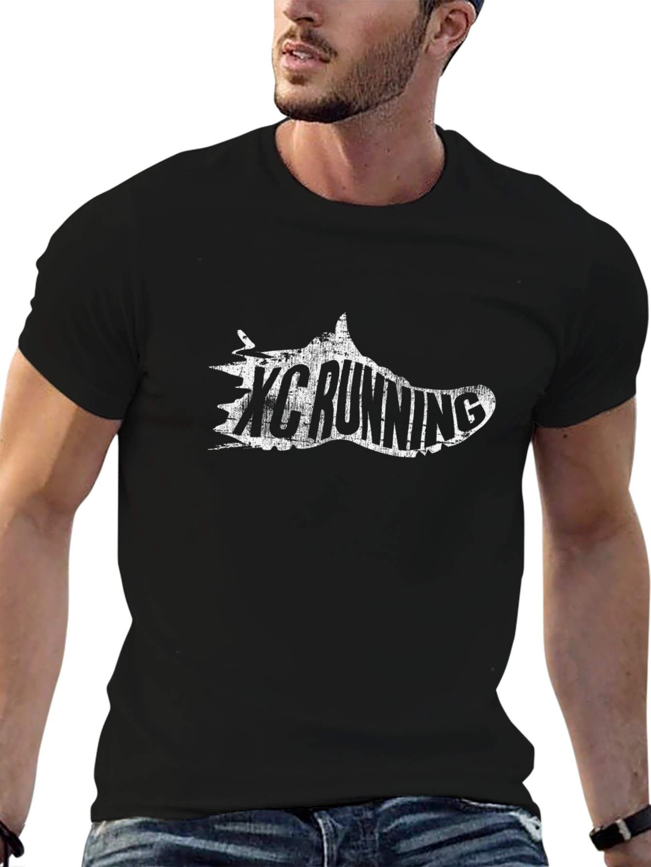 XC Running Shoe Graphic Tee - Unisex Black T-Shirt