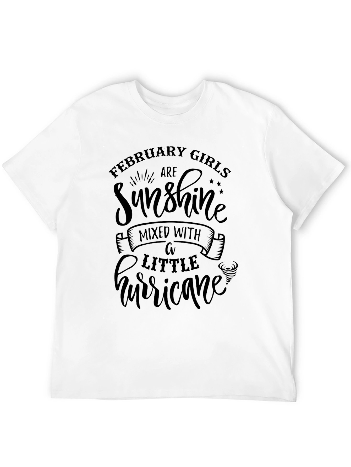February Girls Sunshine Hurricane T-Shirt