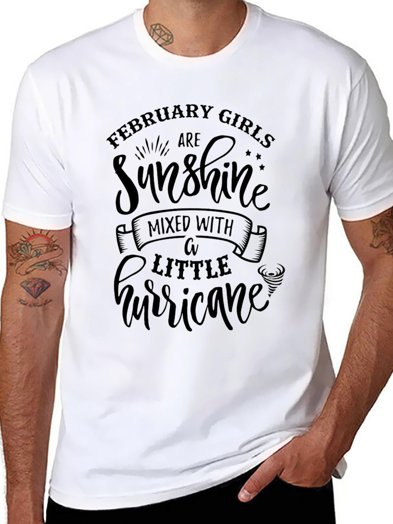 February Girls Sunshine Hurricane T-Shirt