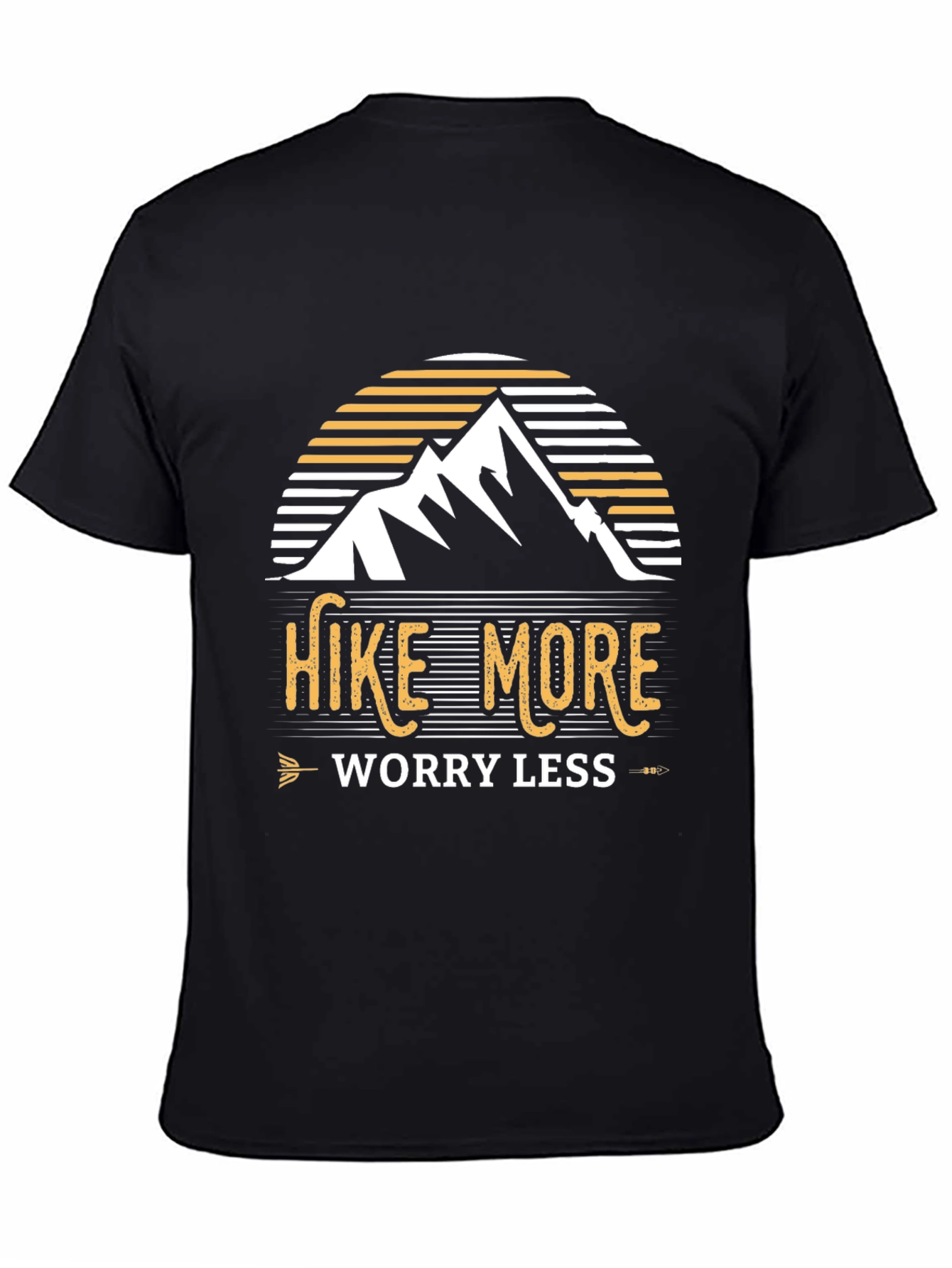 Hike More Worry Less Graphic T-Shirt