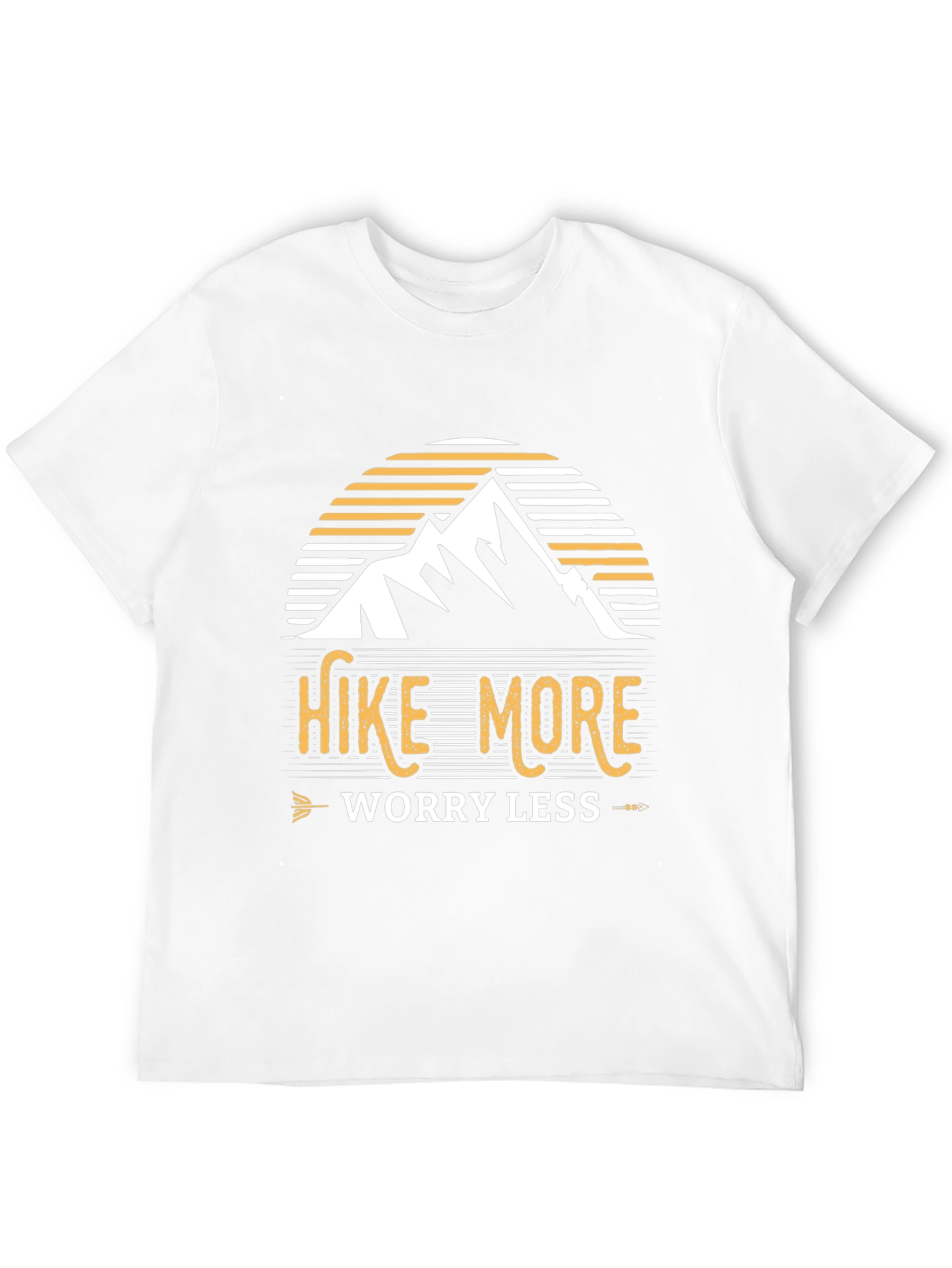 Hike More Worry Less Graphic T-Shirt